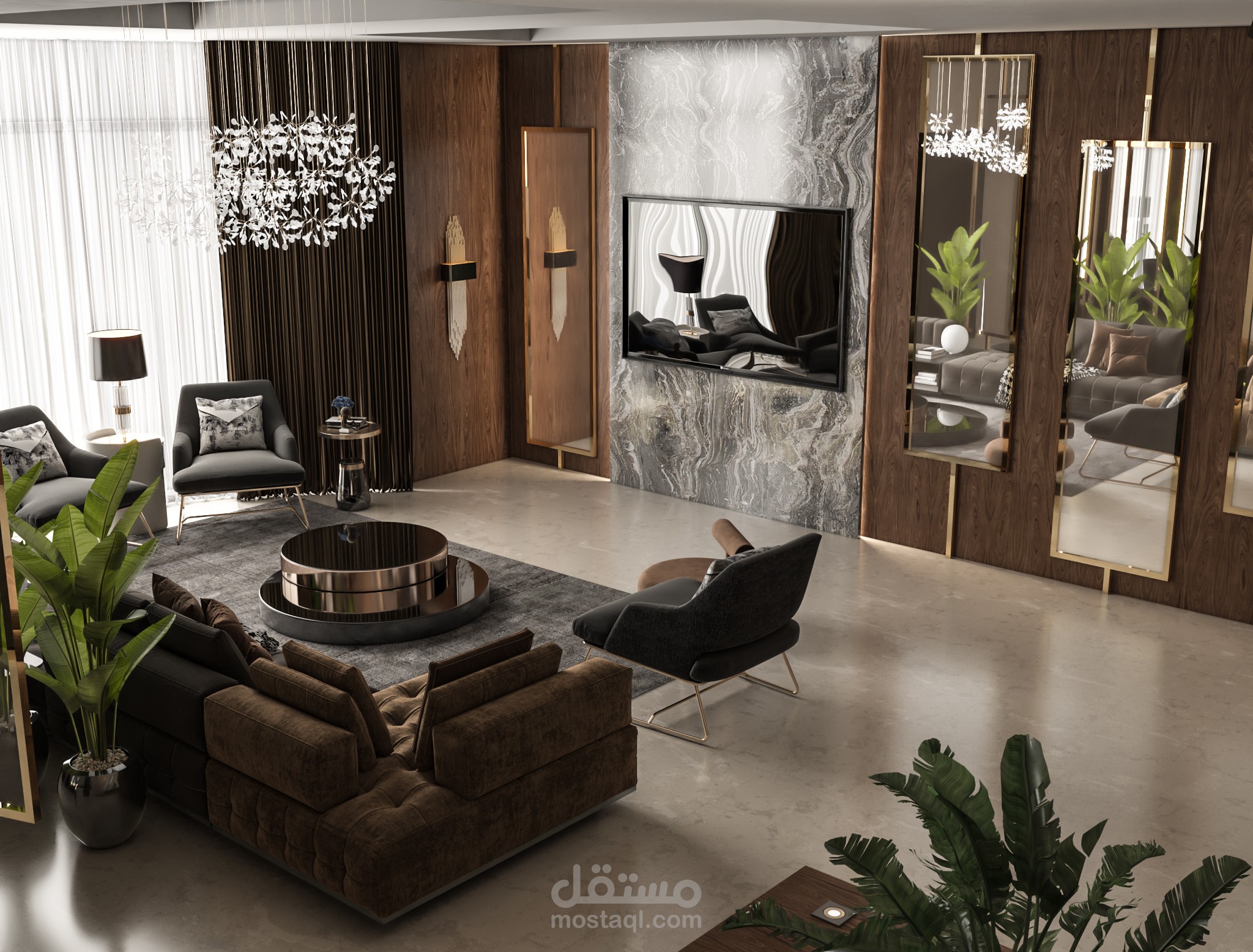 Saudi Villa interior design