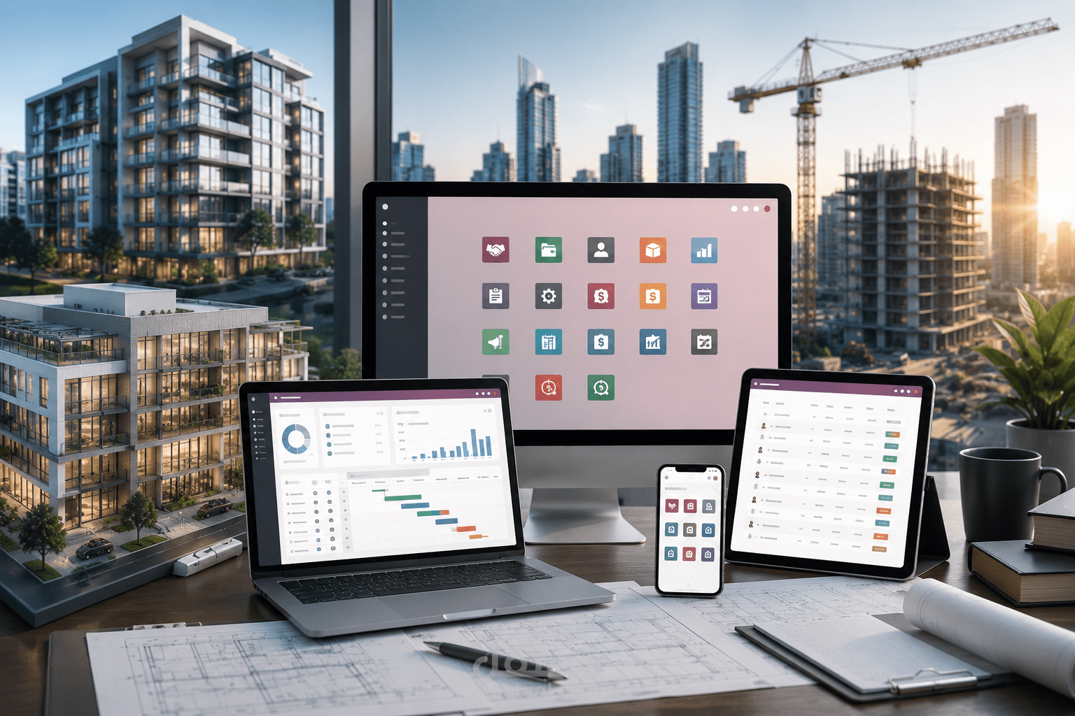 تنفيذ Odoo ERP لشركة تطوير عقاري