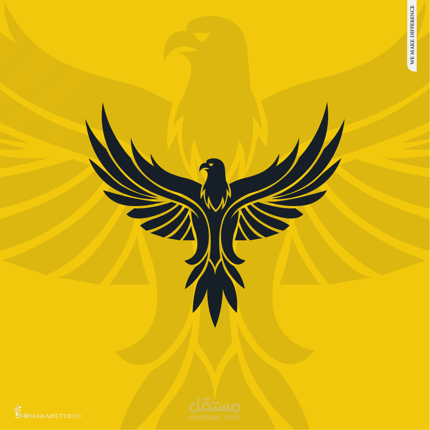 إعادة رسم شعار النسر الحر