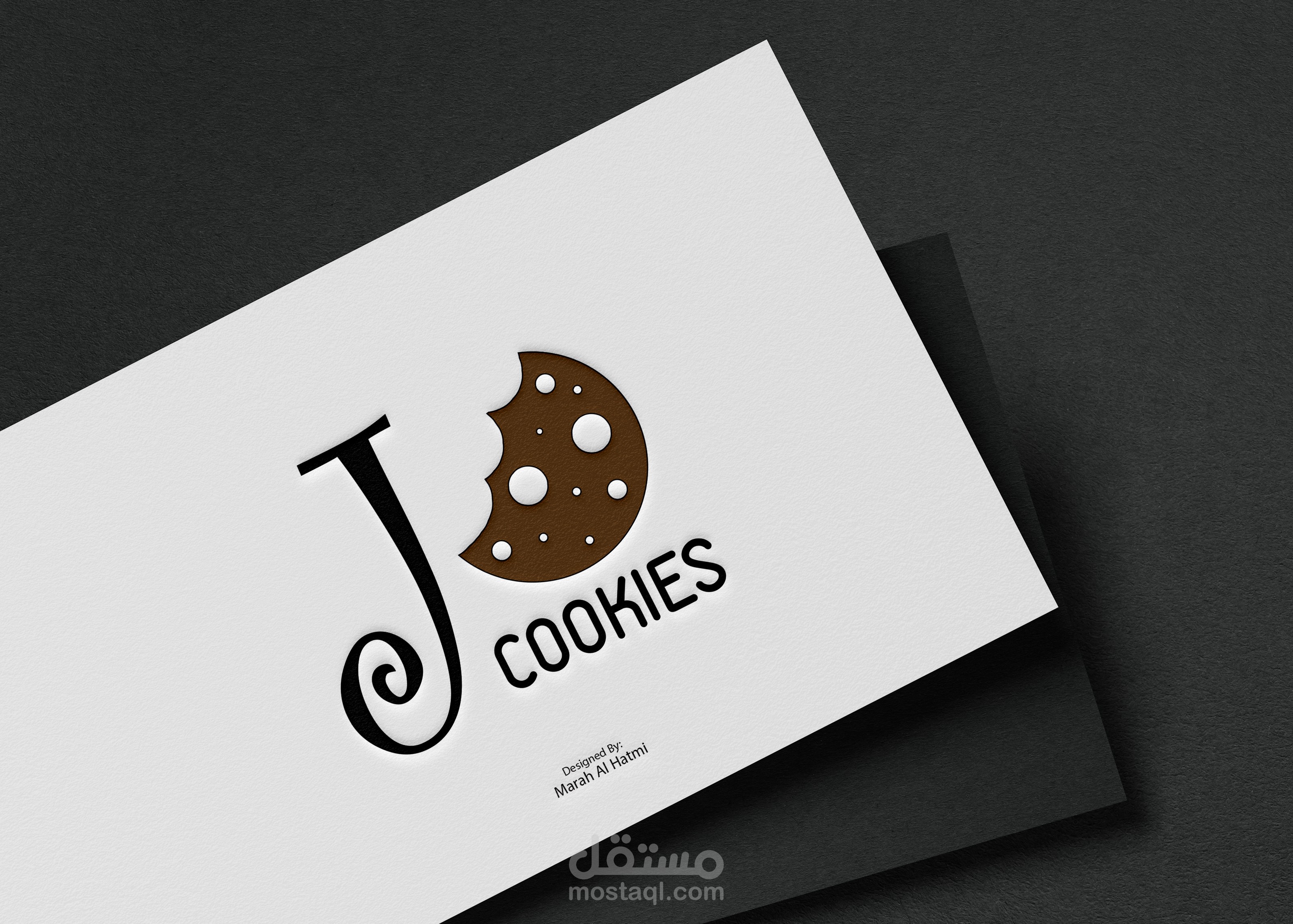 تصميم شعار J Cookies