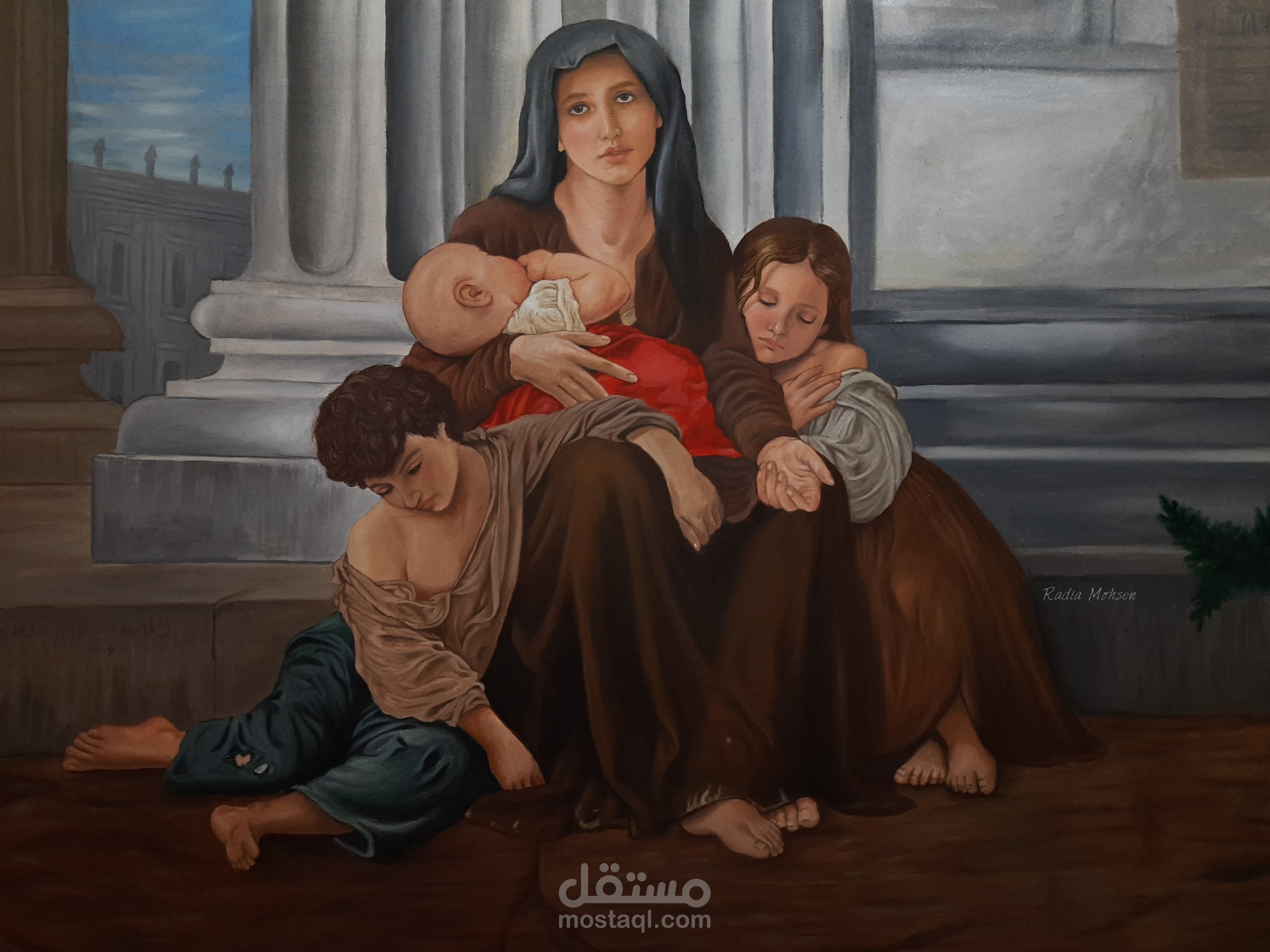 الأسرة الفقيرة