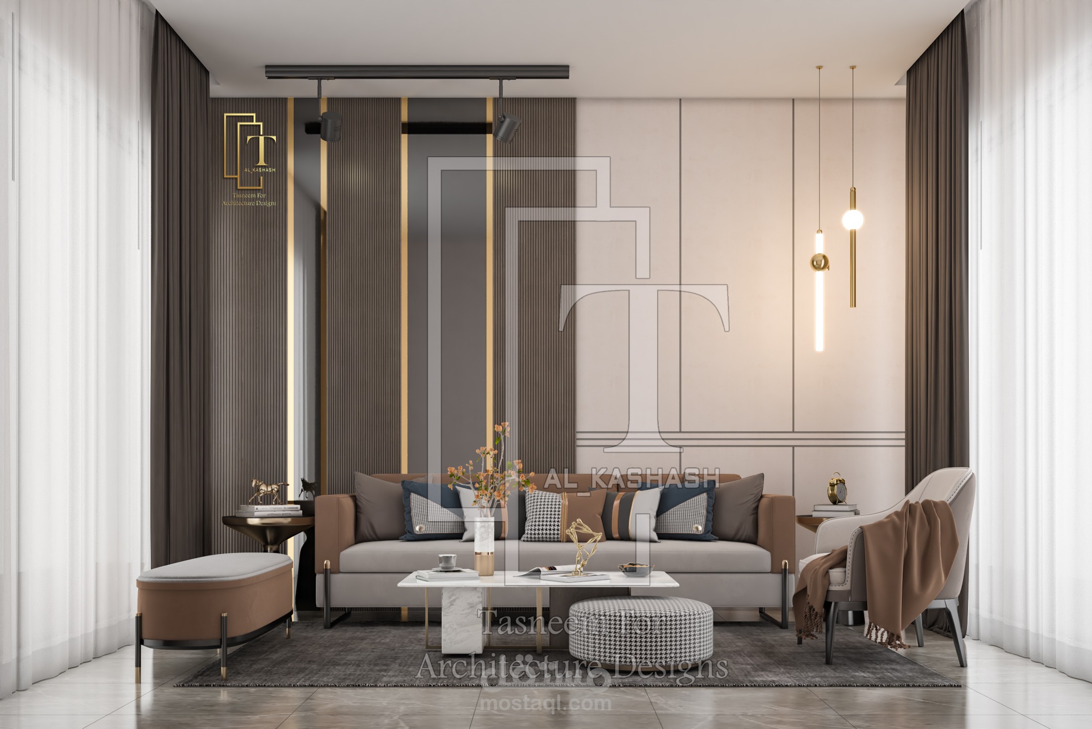 تصميم غرفة جلوس