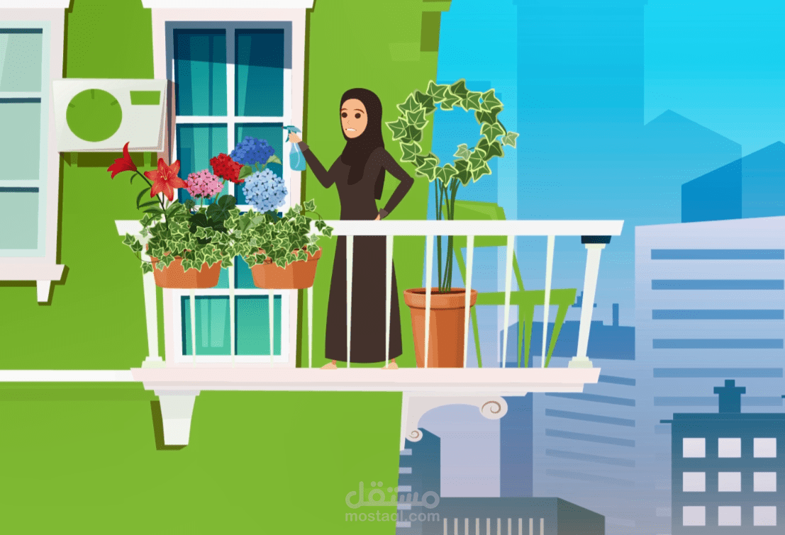 موشن جرافيك مؤسسة مصر الأمل