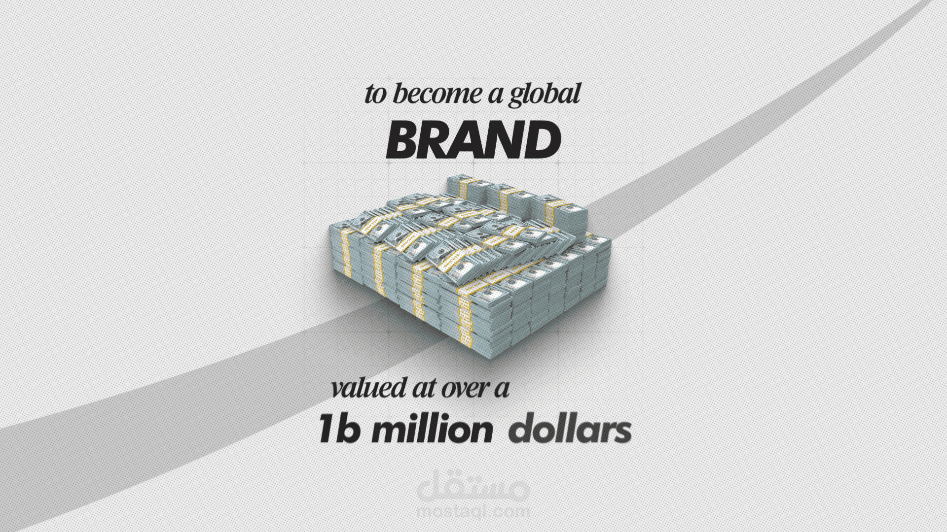 Designing a motion graphics video for supreme clothes brand