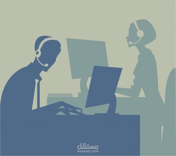 تم العمل كدعم فني في شركه فودافون