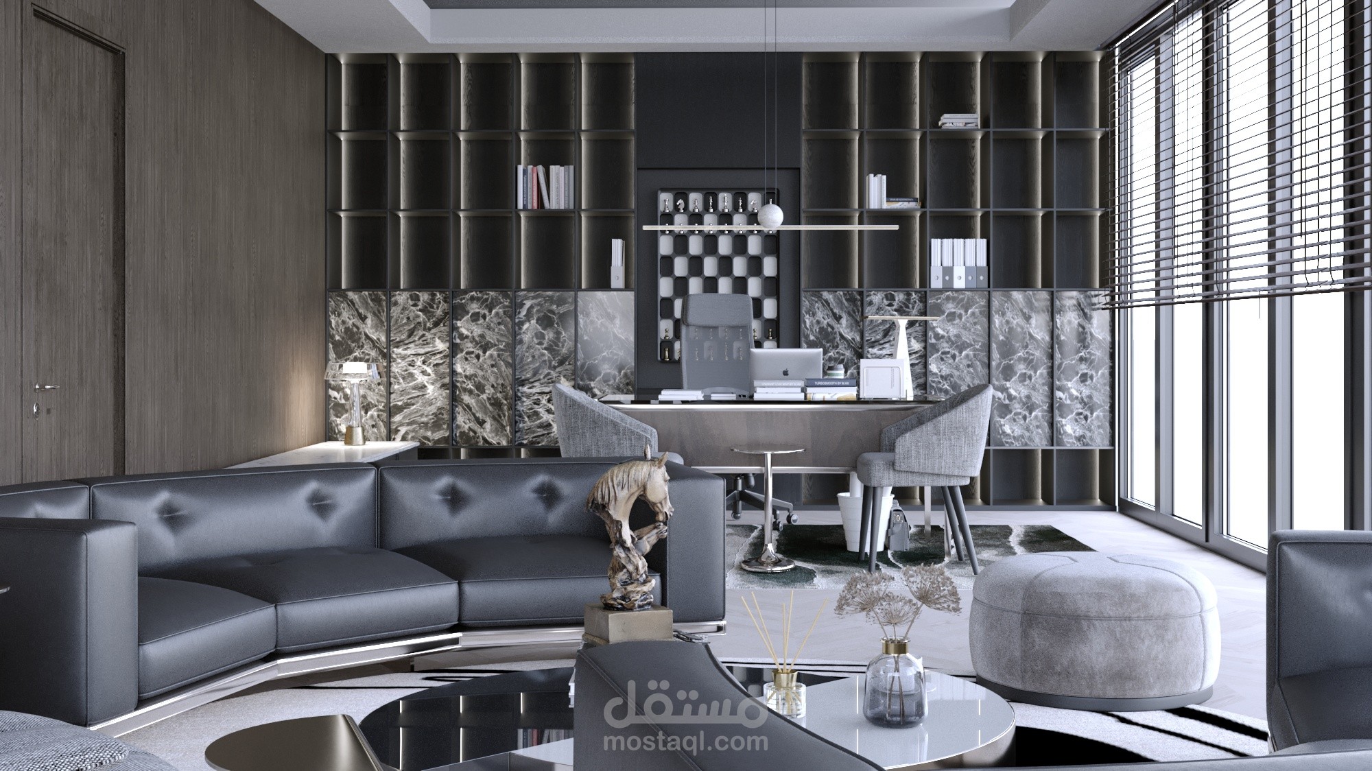 تصميم مكتب مدير عام فى دبى