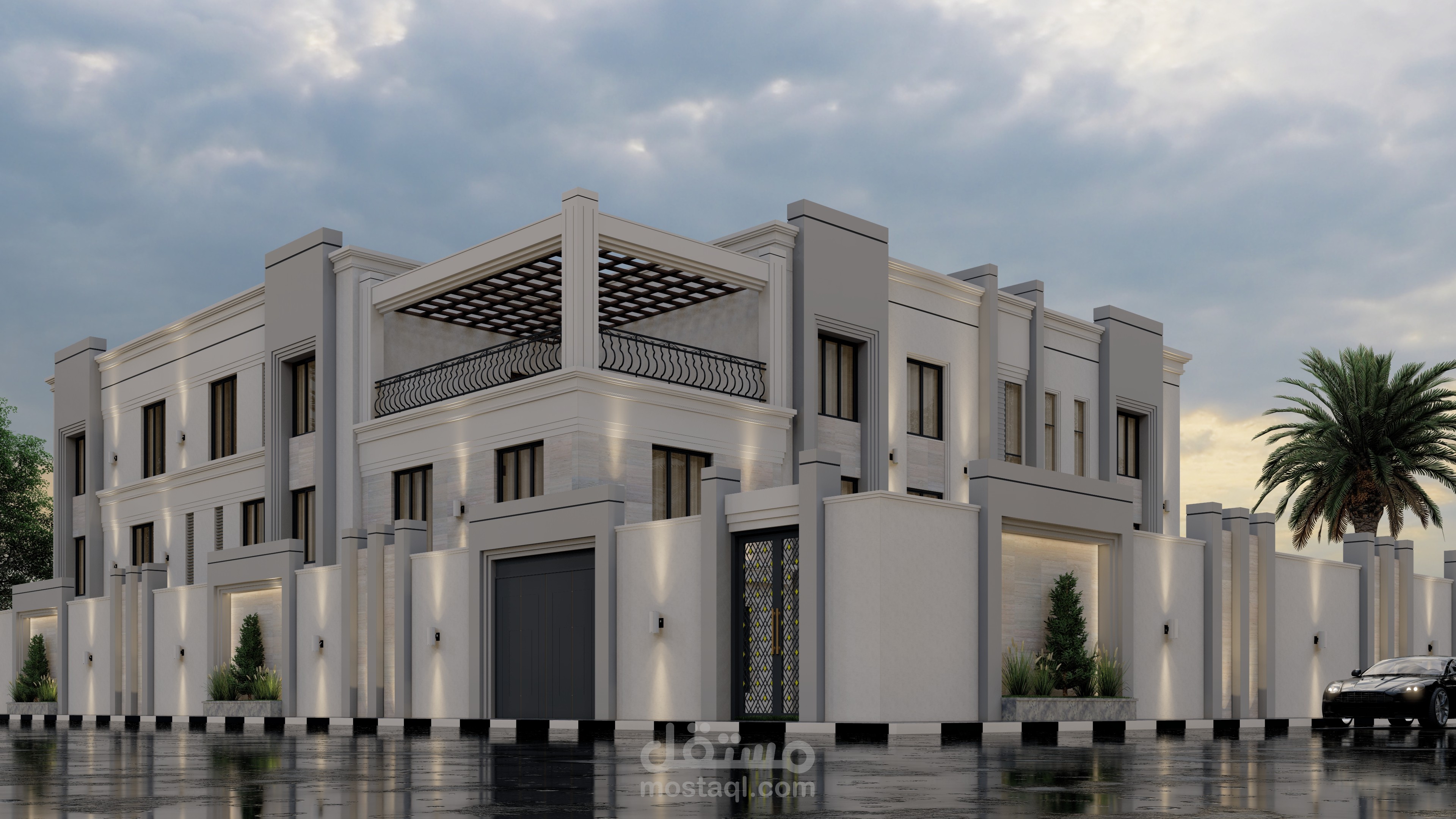 Newclassic exterior design