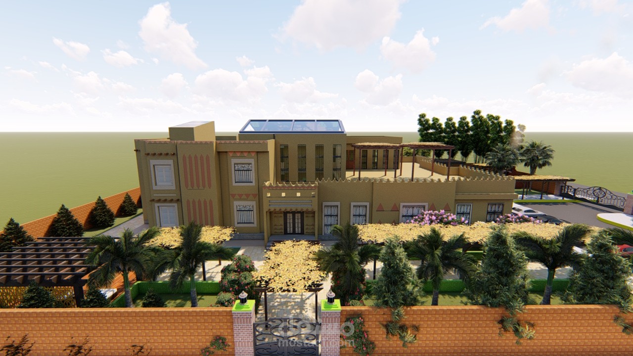 منزل ريفي من النمط النجدي