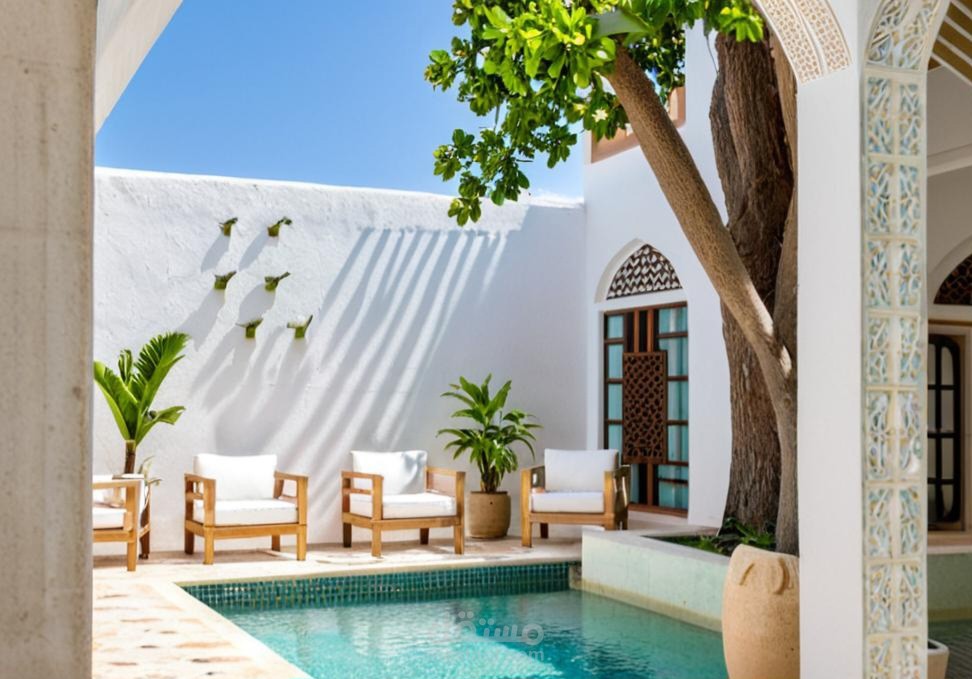 فيلا على الطراز الإسلامي التقليدي – مشروع مسابقة معمارية