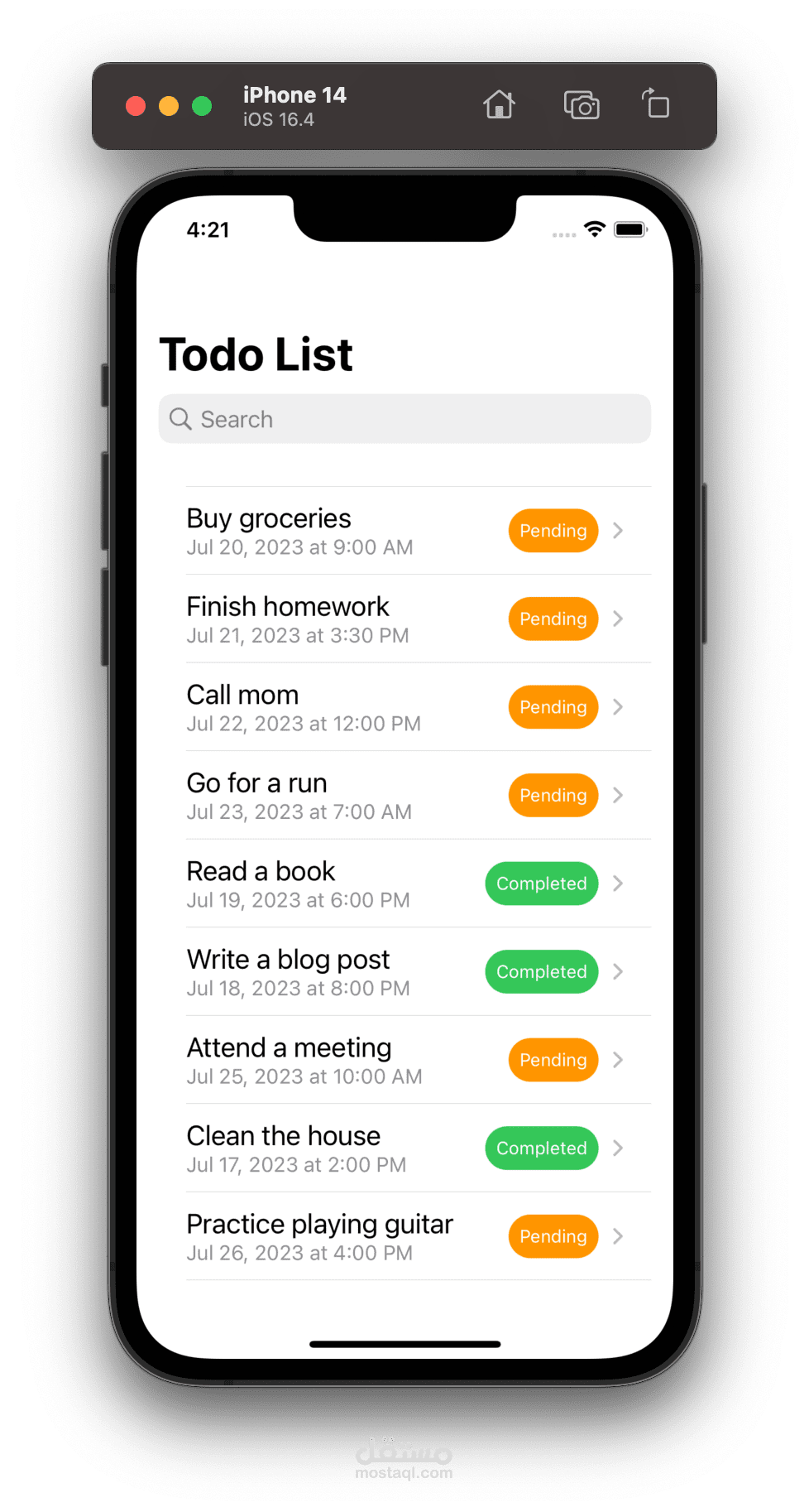 TO DO List App