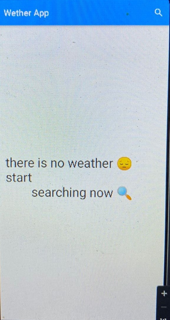 تطبيق الطقس (Weather App) باستخدام Flutter