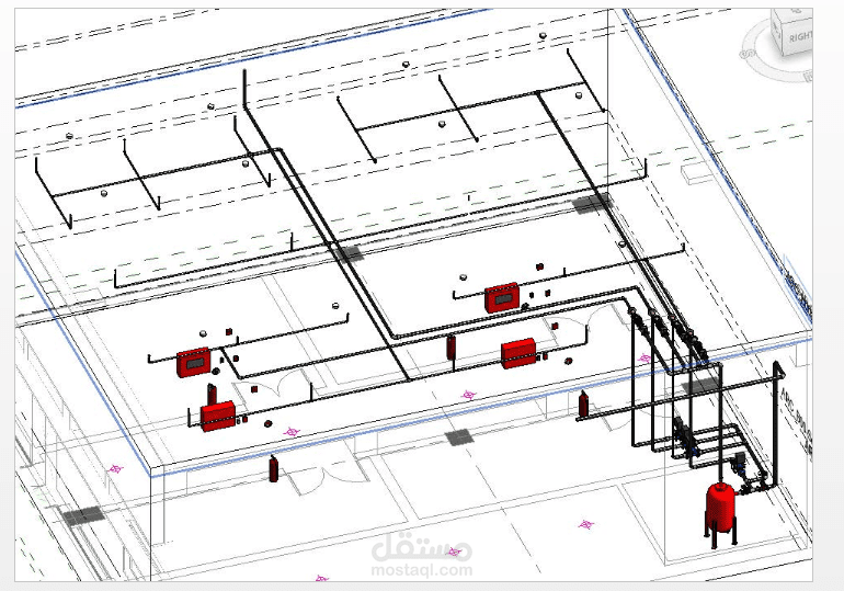 design of fire fighting & plumbing & hvac systems