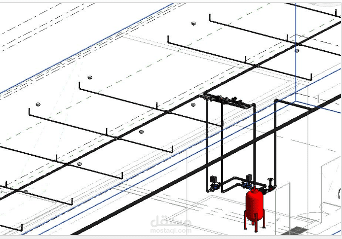design of fire fighting & plumbing & hvac systems