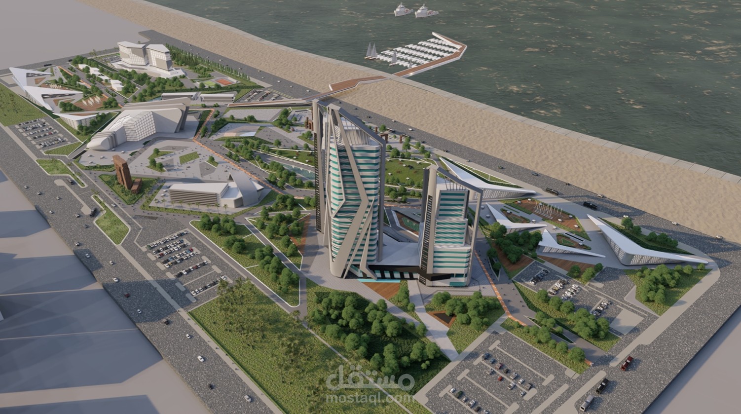 تخطيط و تصميم مشروع سياحي