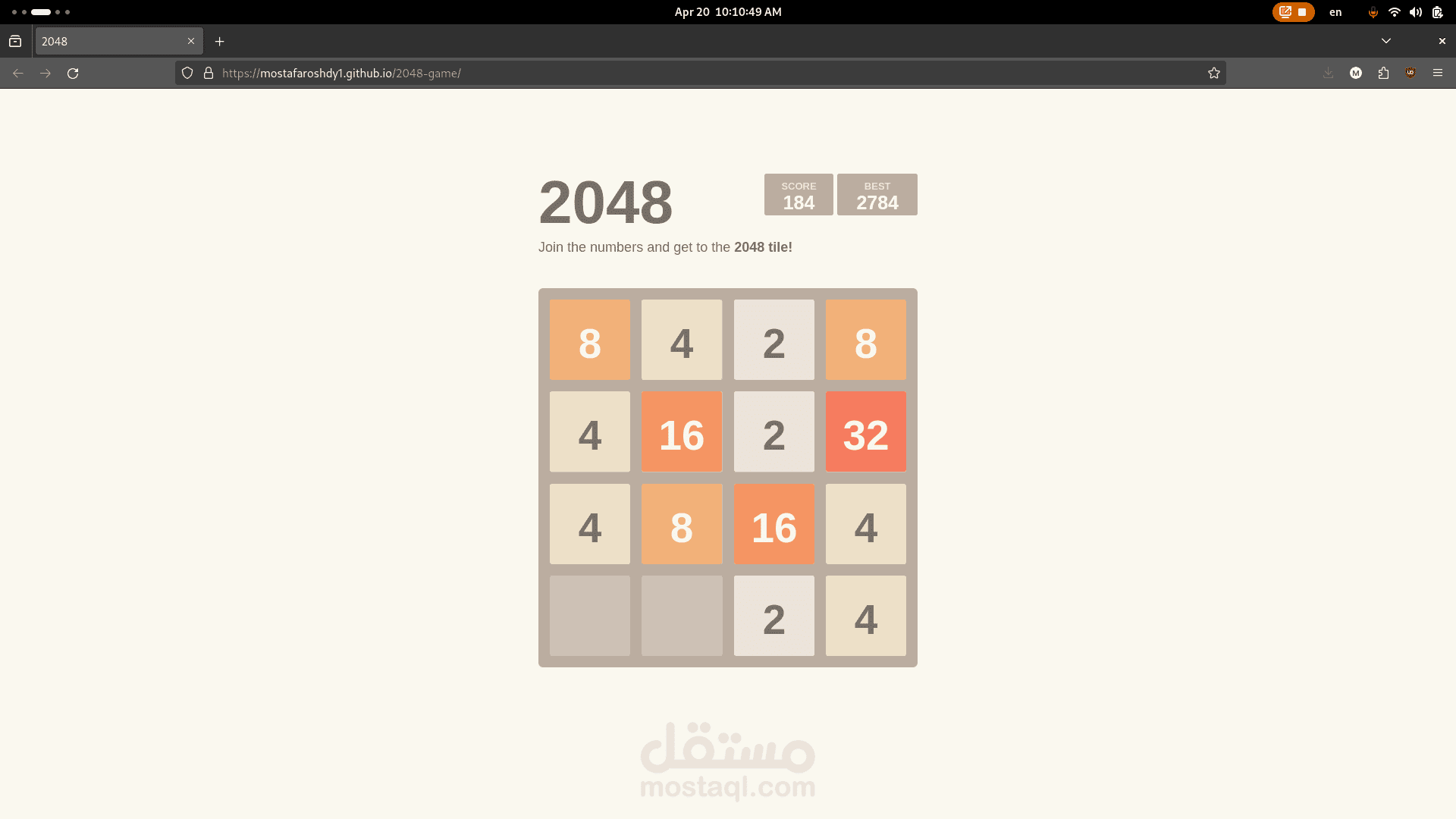 لعبة  2048