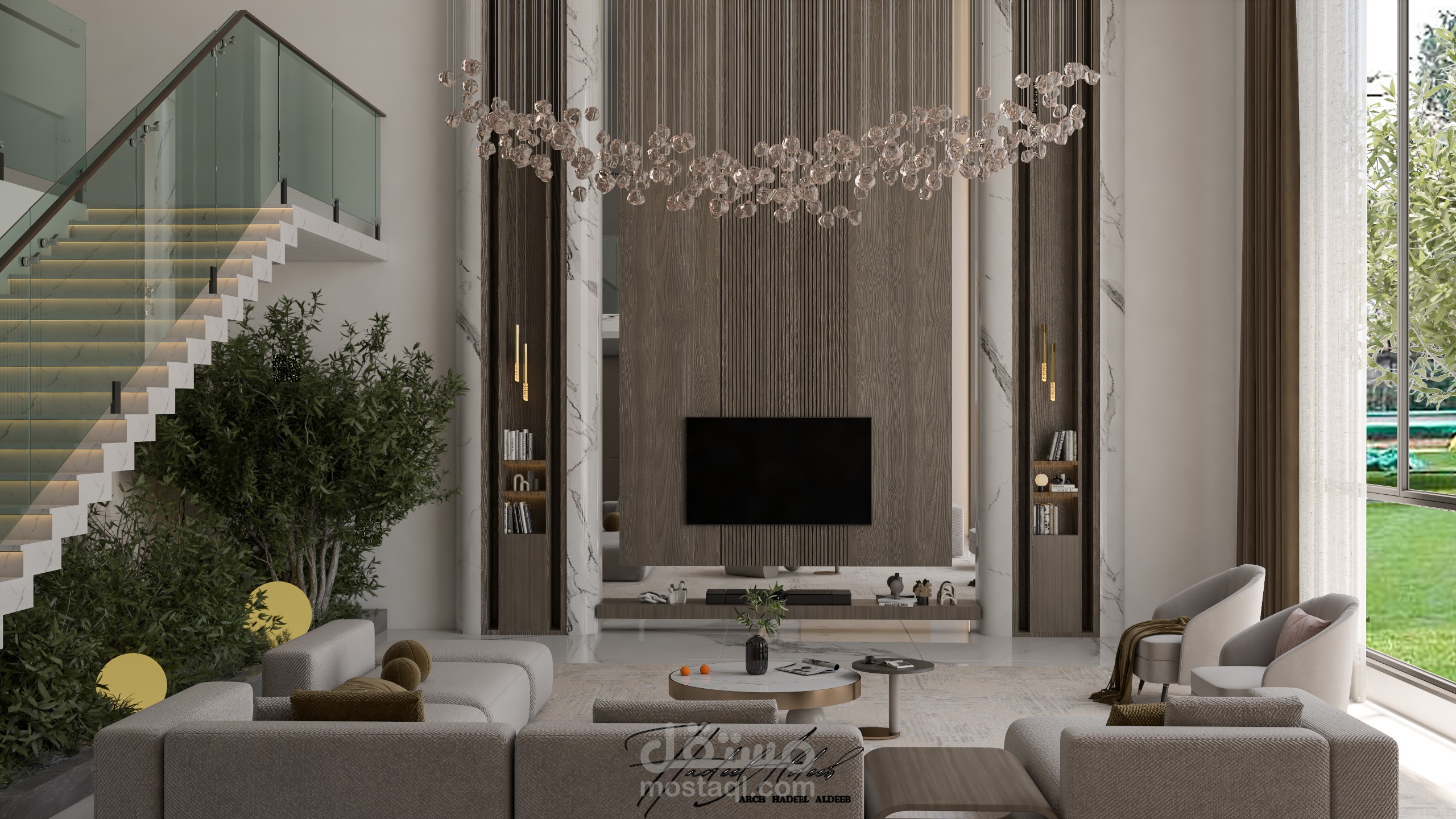 تصميم غرفة معيشة