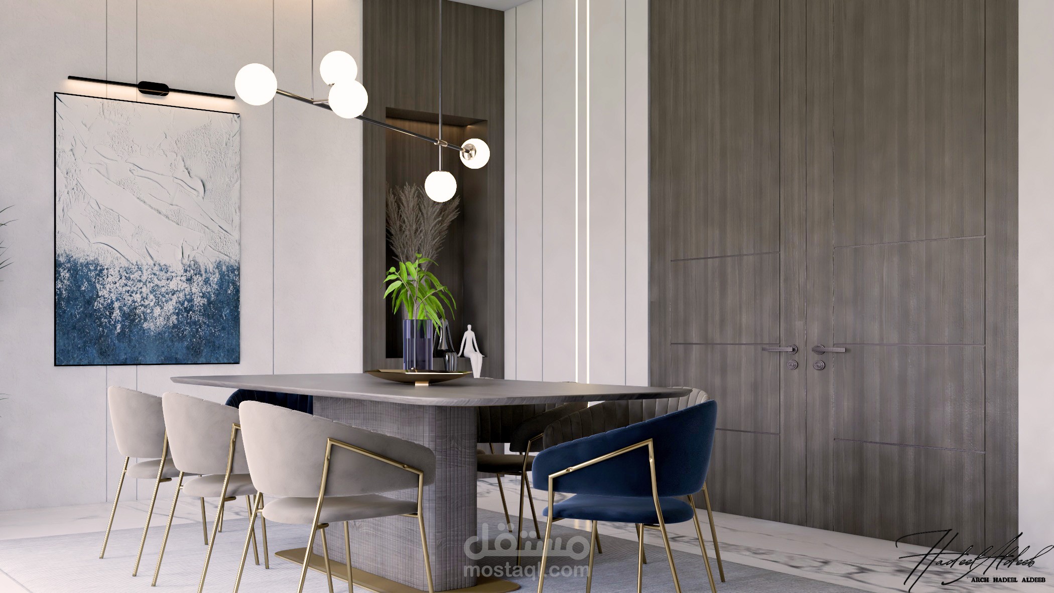 تصميم غرفة طعام dining room design
