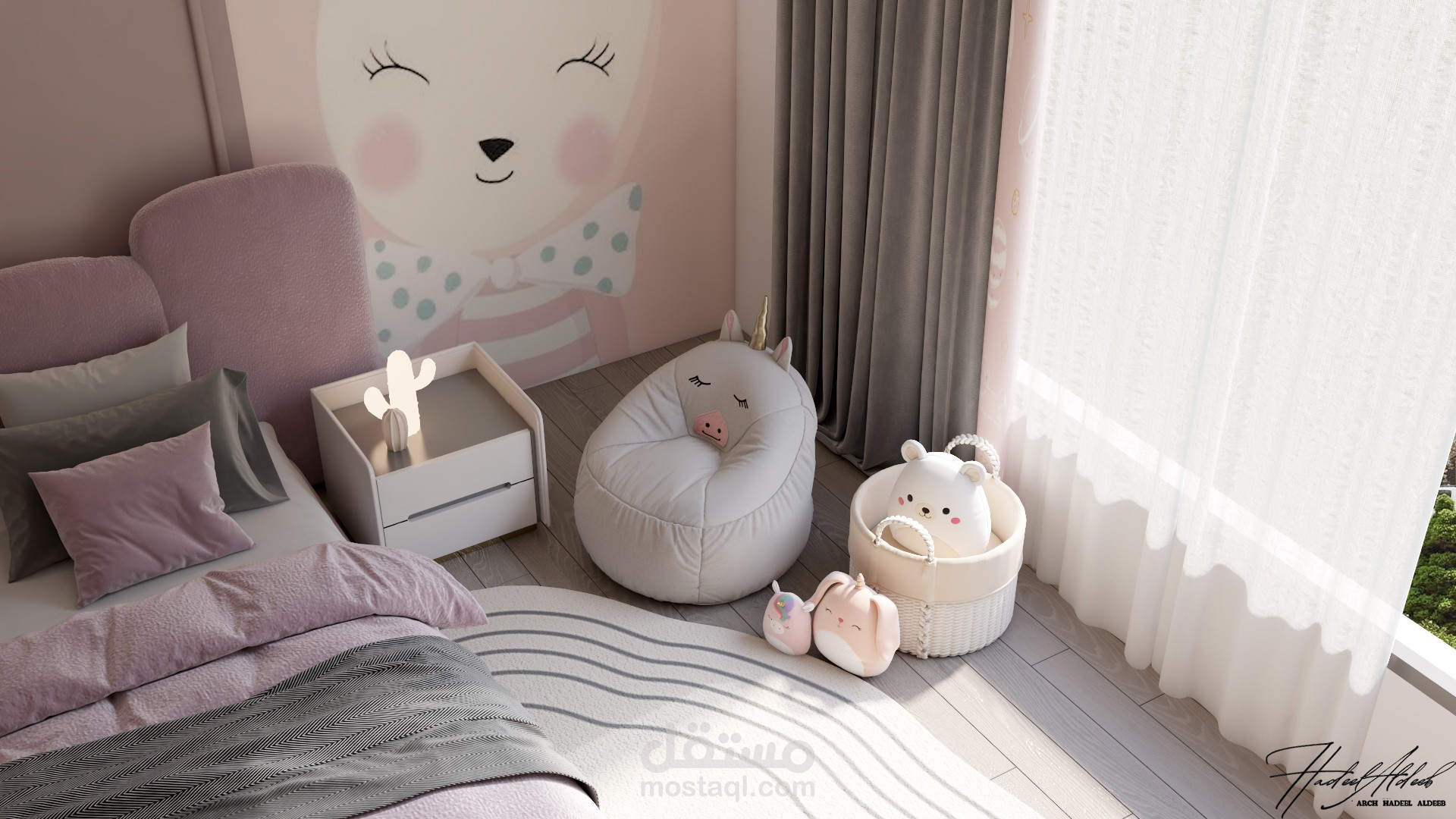 Bedroom design تصميم غرفة نوم