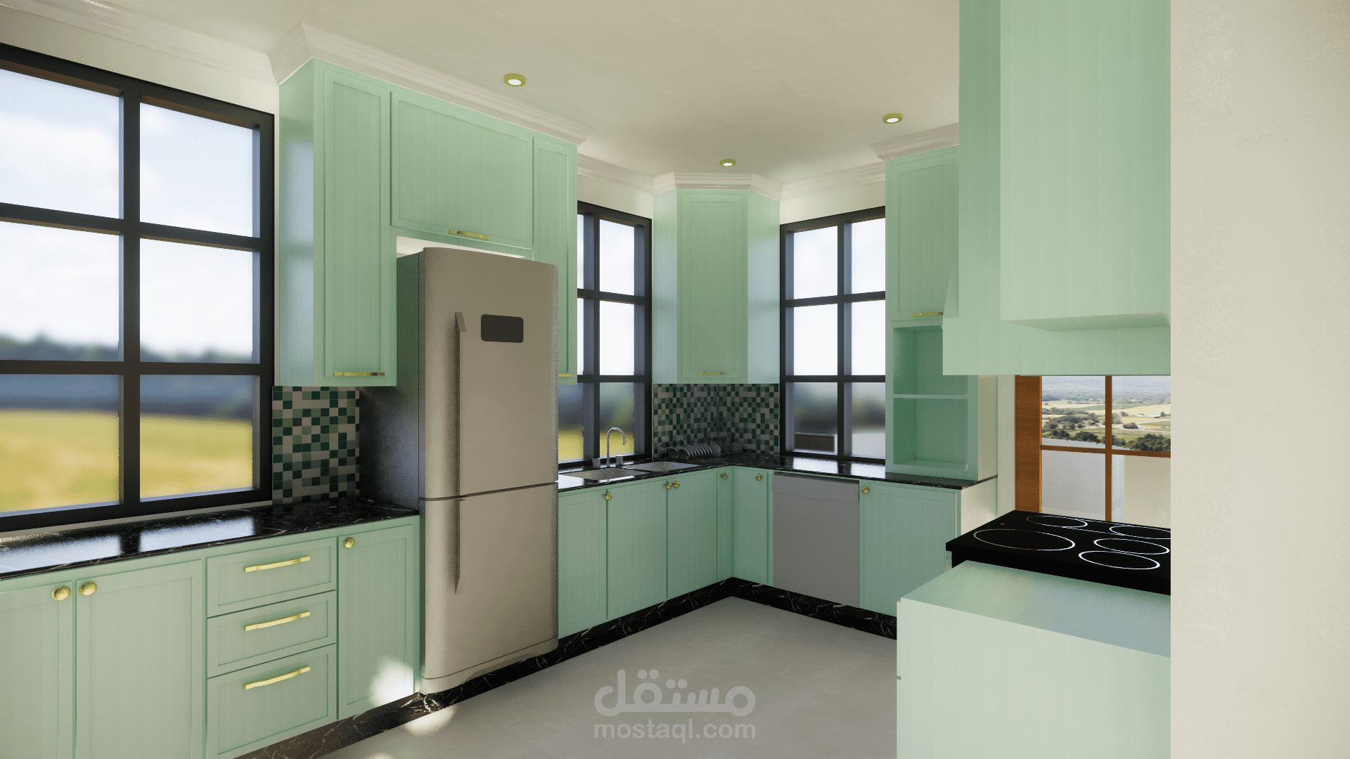 تصميم مطابخ مودرن