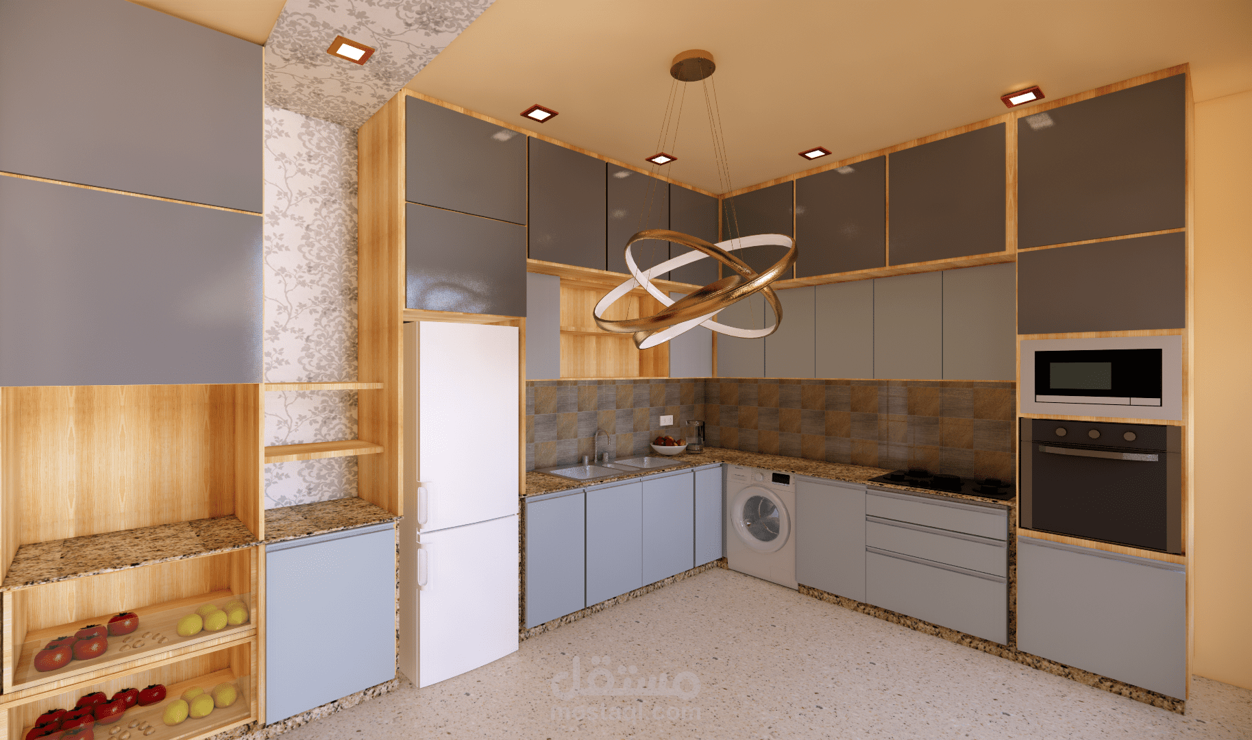 تصميم مطبخ مودرن