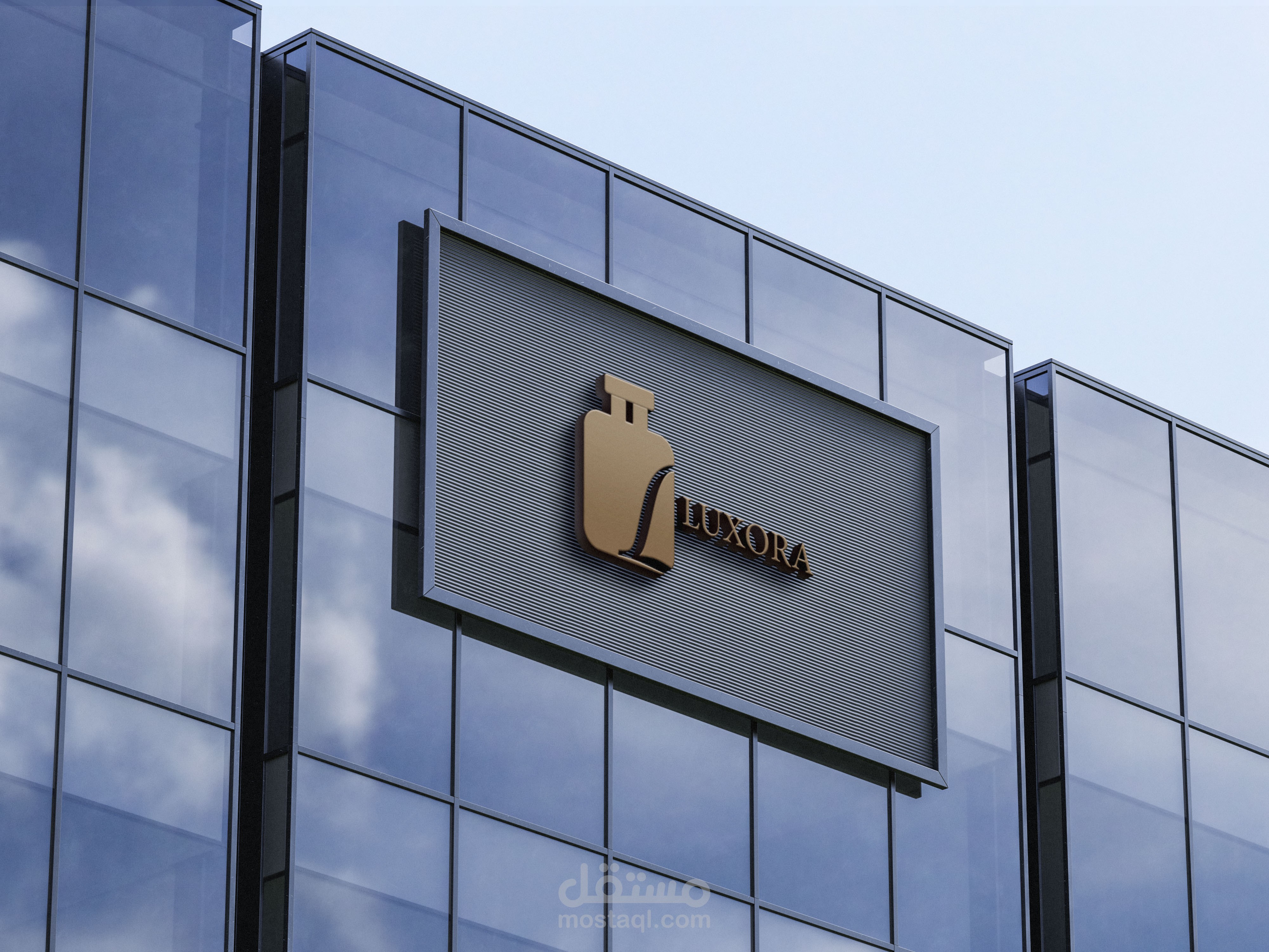 Luxora Perfume shop Branding