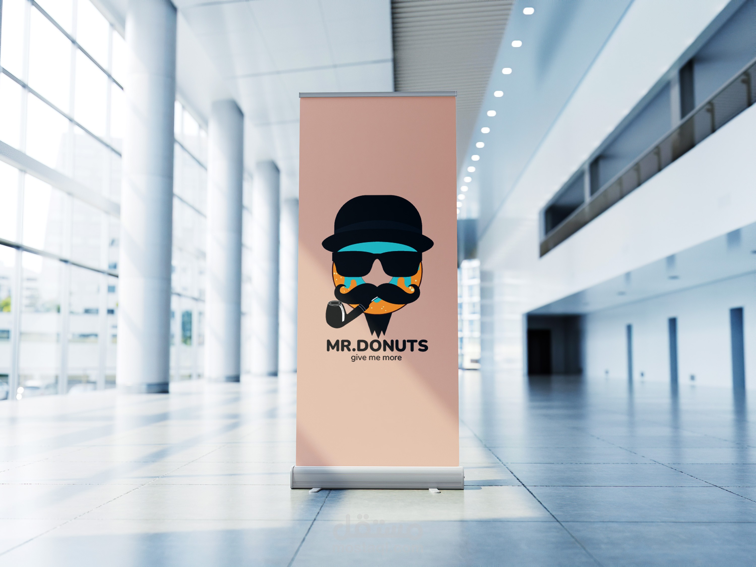 Mr. Donuts Donuts Shop Branding