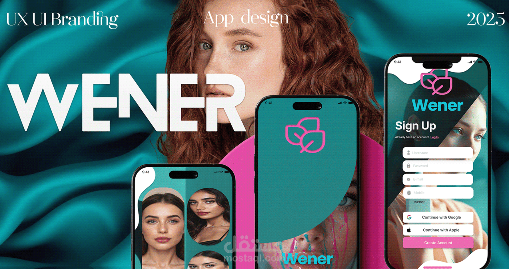 WENER - Skincare & Beauty App Design
