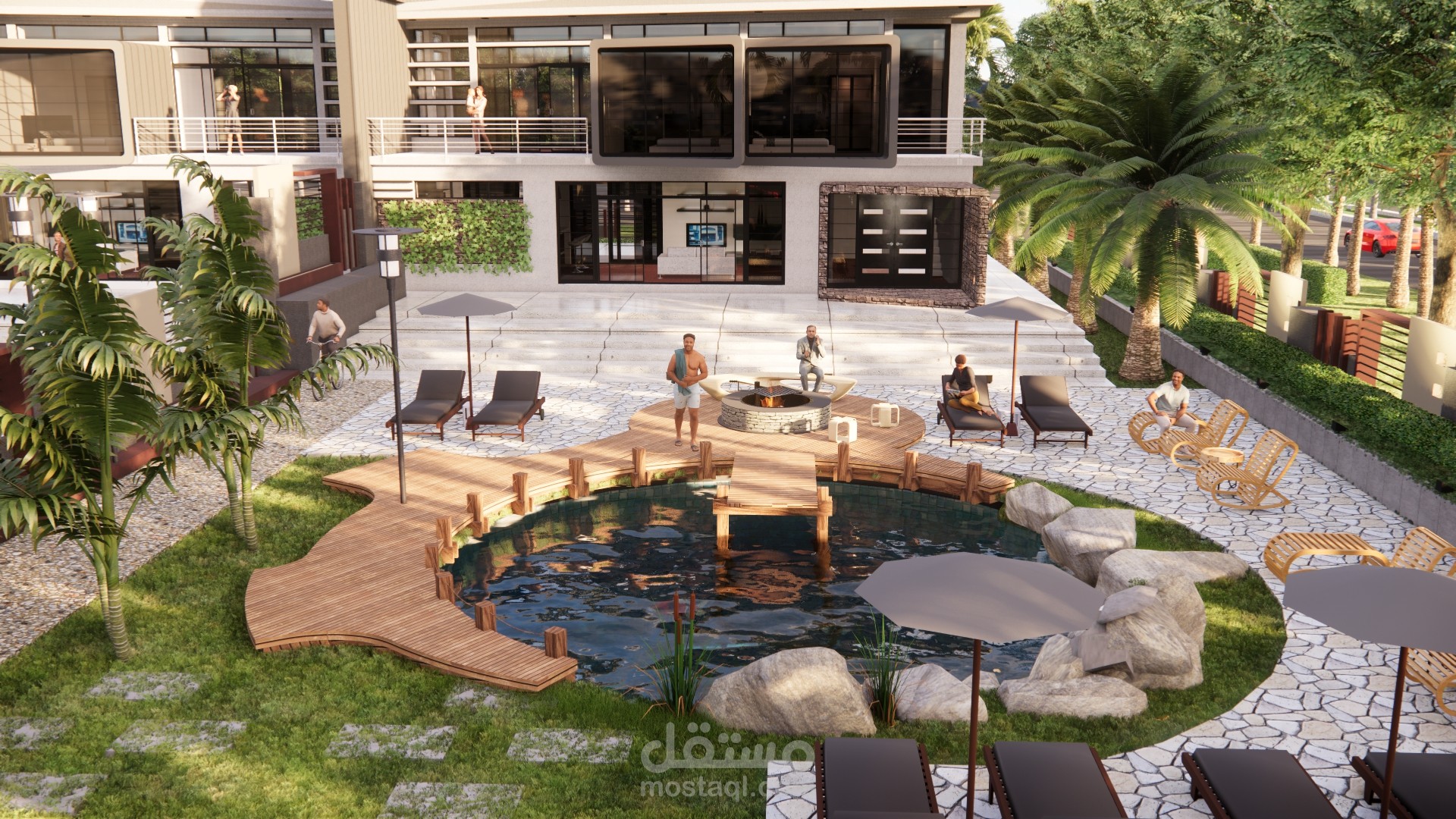 توين هاوس فيللتين في البحرين