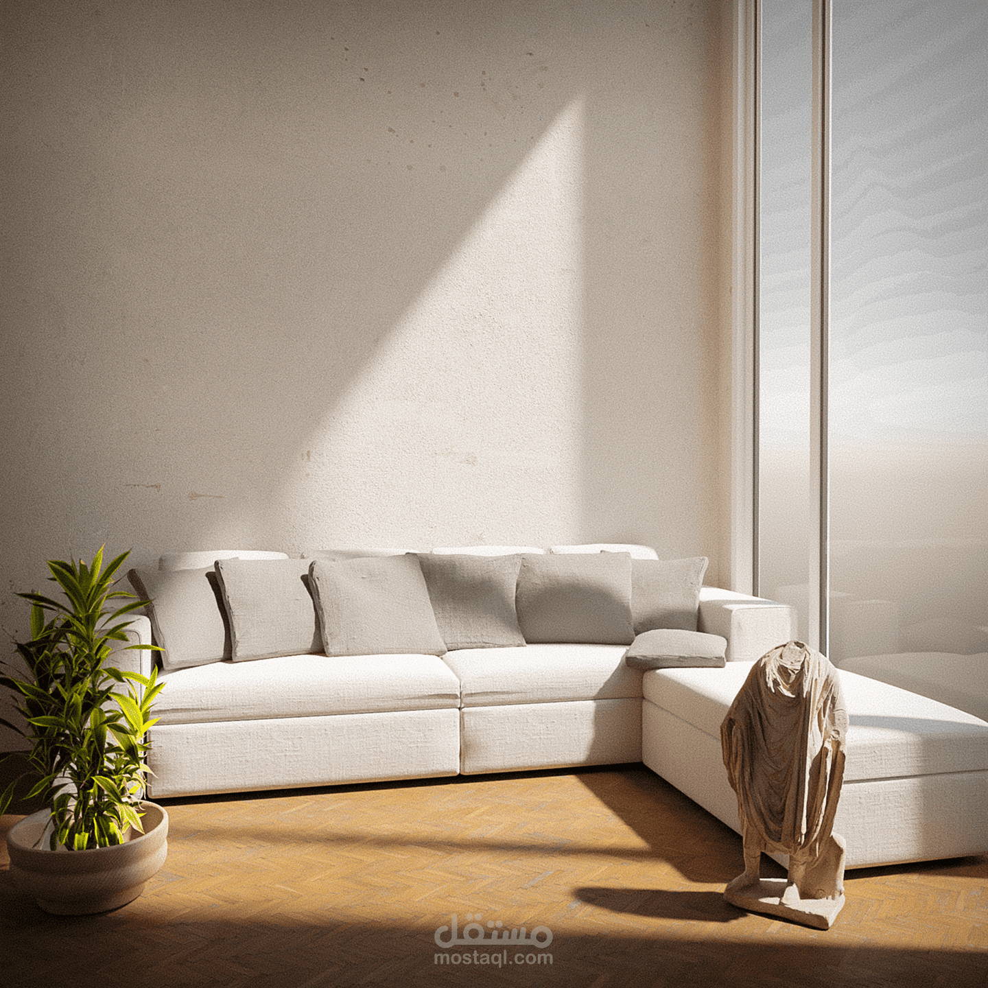 تجربة اضائة واقعية