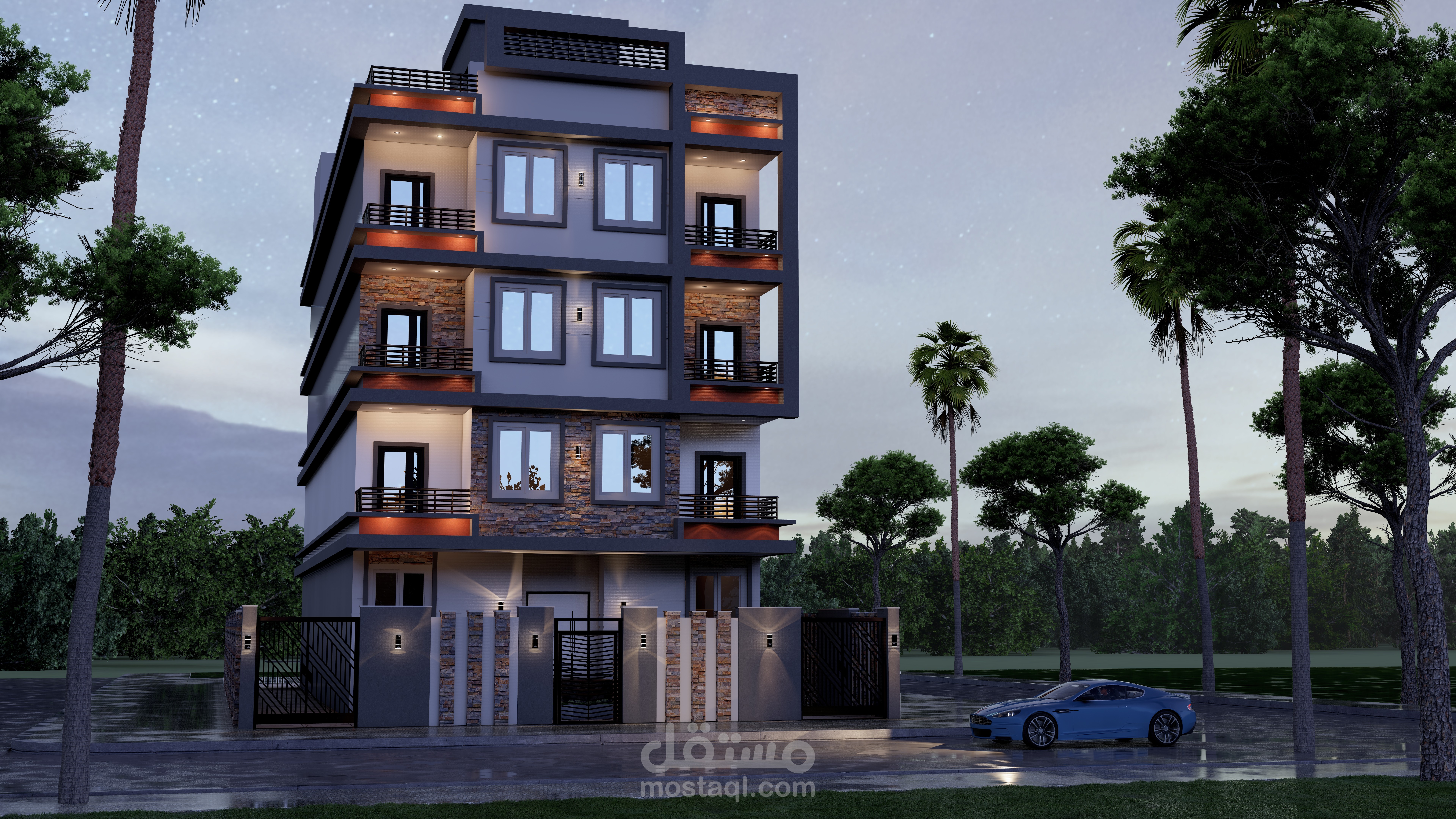 من اعمالي   عمارة في 6 اكتوبر.  محافظ القاهرة