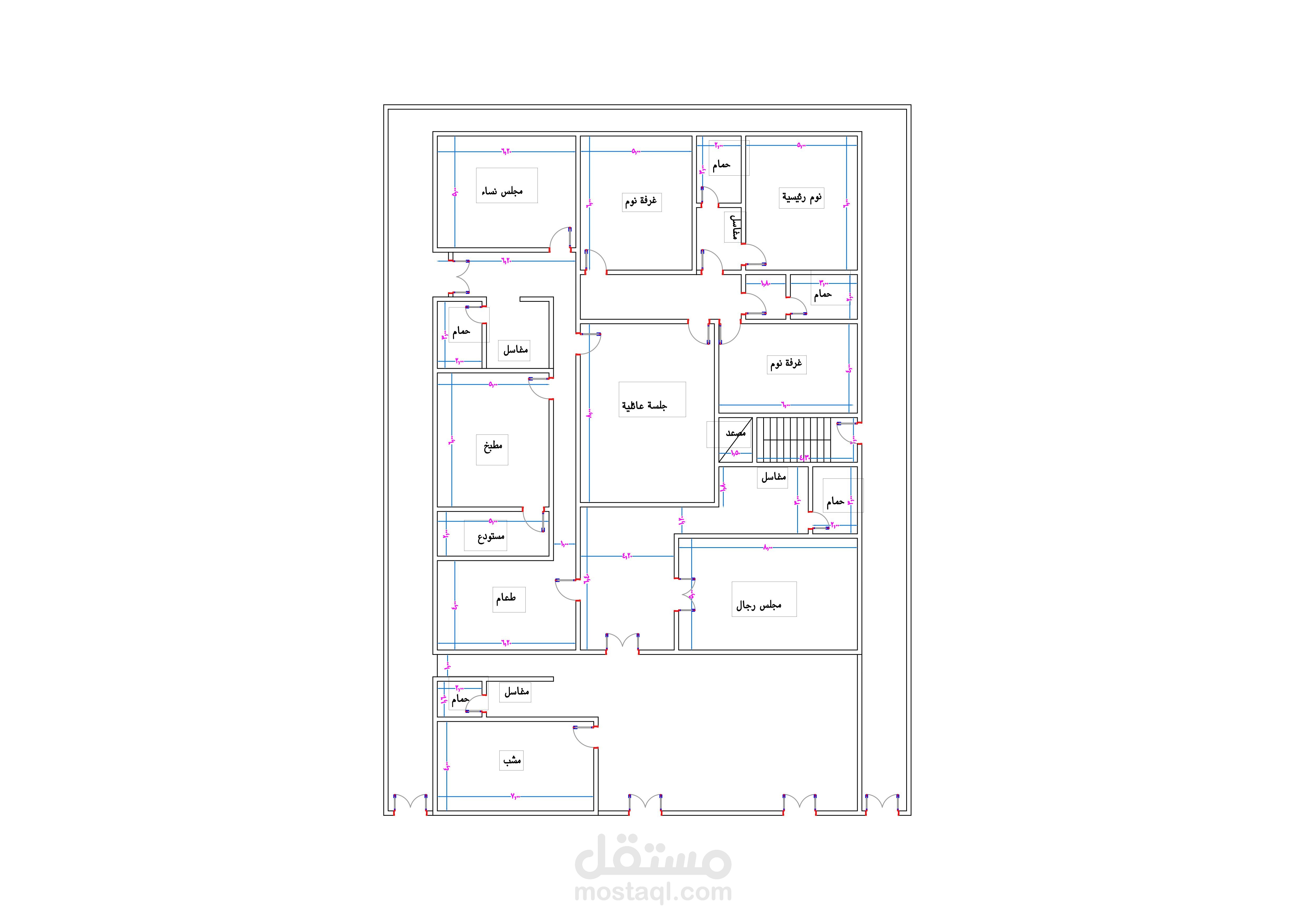 تصميم لبعض الافكار اوتوكاد