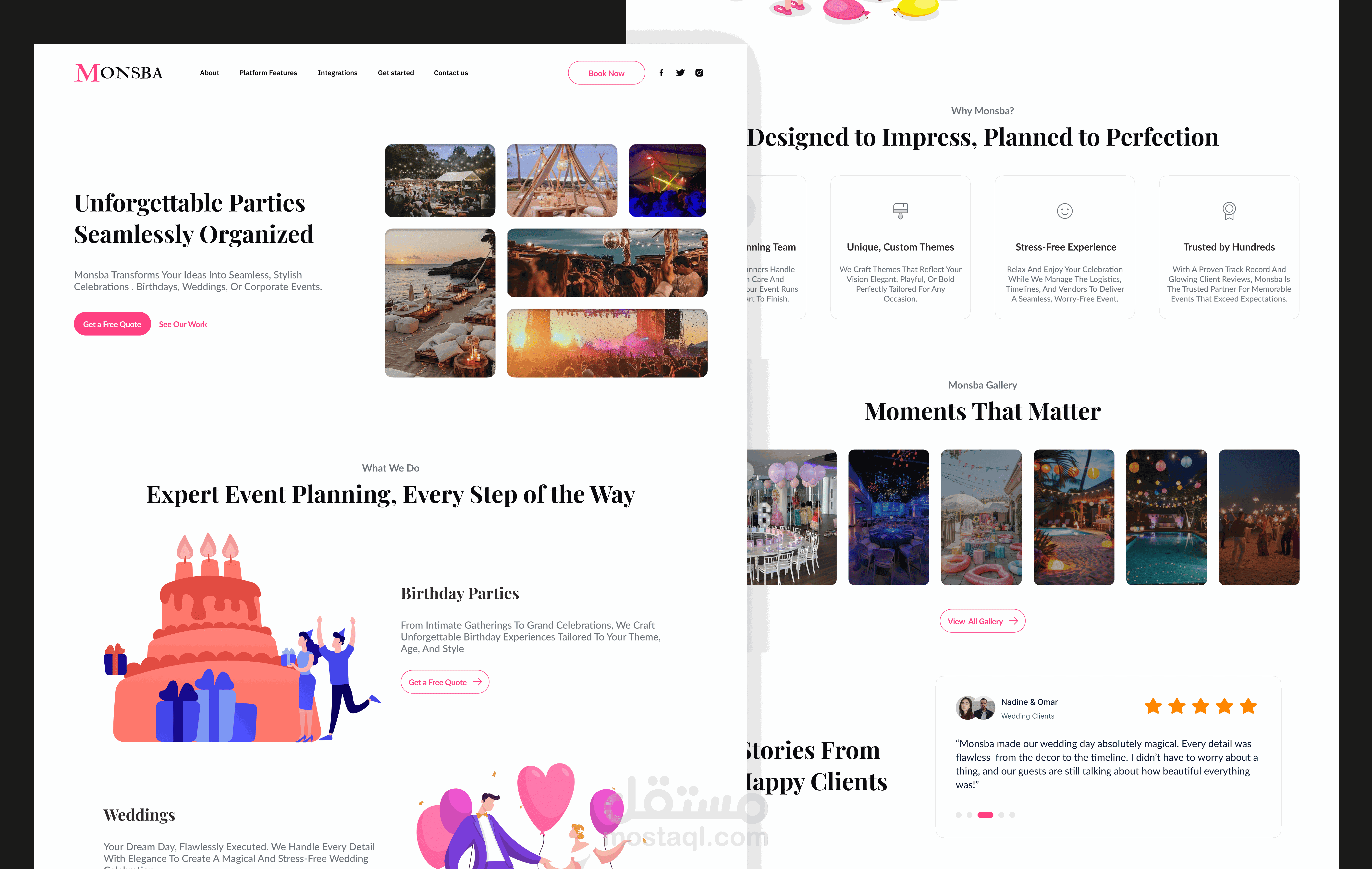 MONSBA (Landing Page)