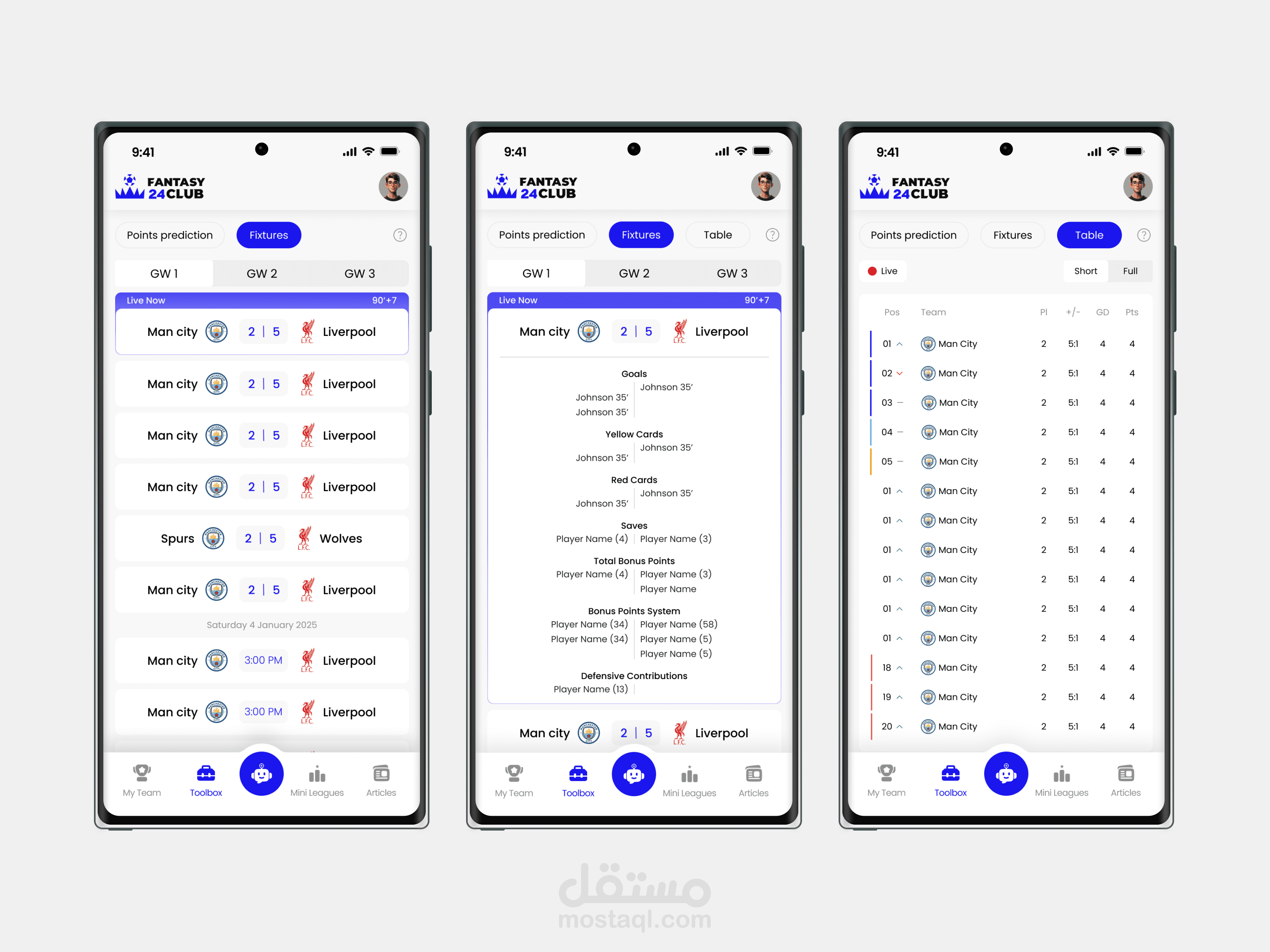 Fantasy24Club - Fixtures, Stats & League Table