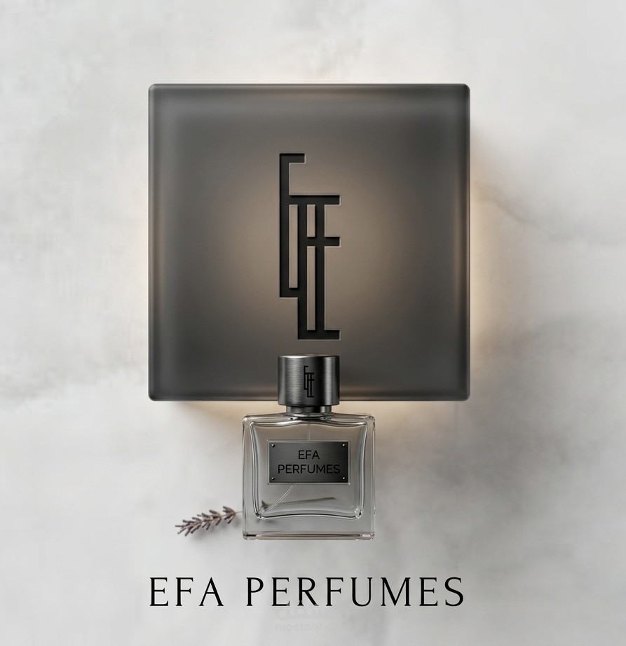 تصميم شعار EFA وهوية بصرية متكاملة عصرية واحترافية .