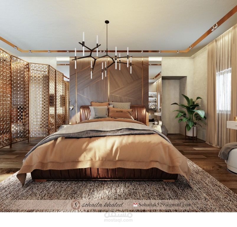Master Bed room, Saudi Arabia