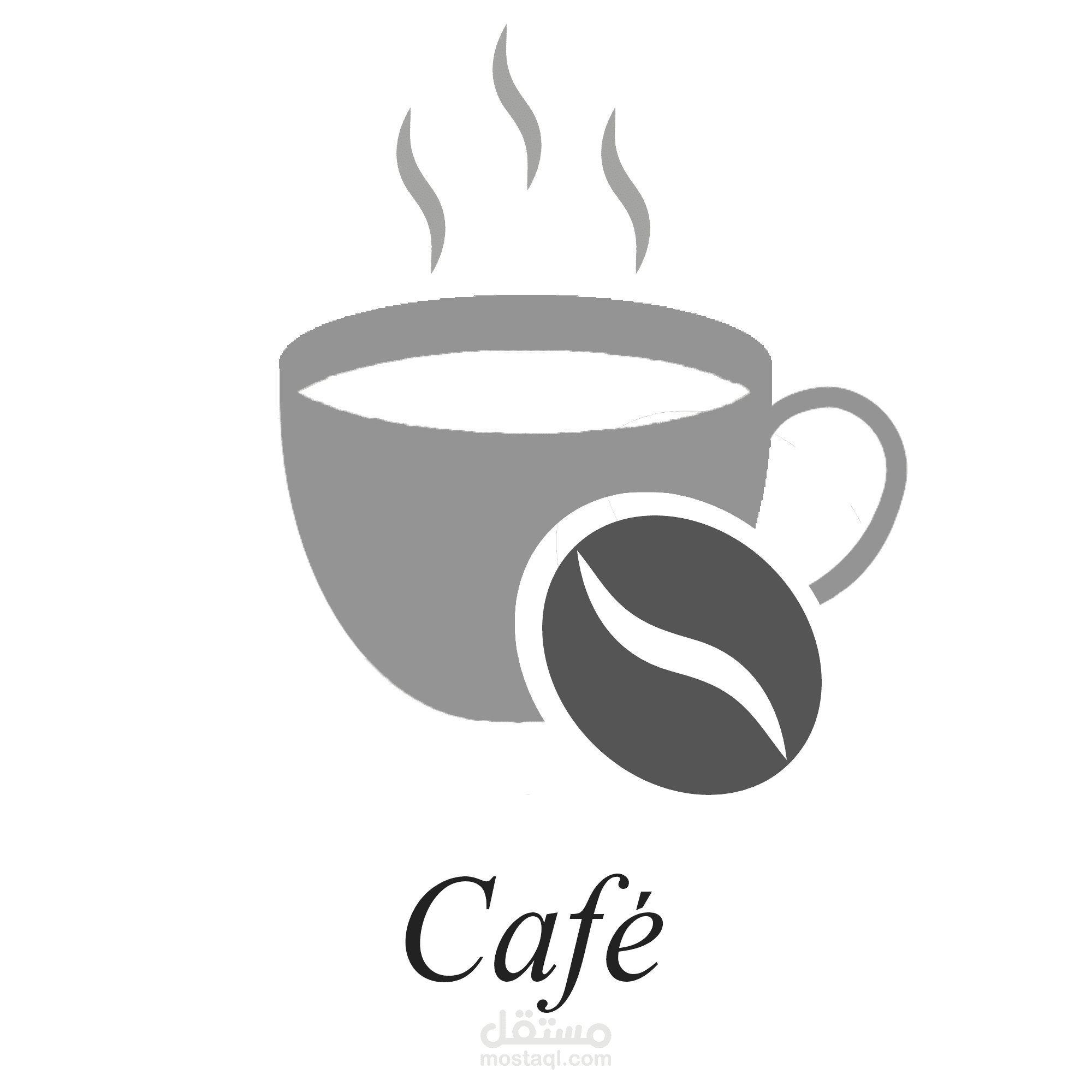 شعار مقهى (café)