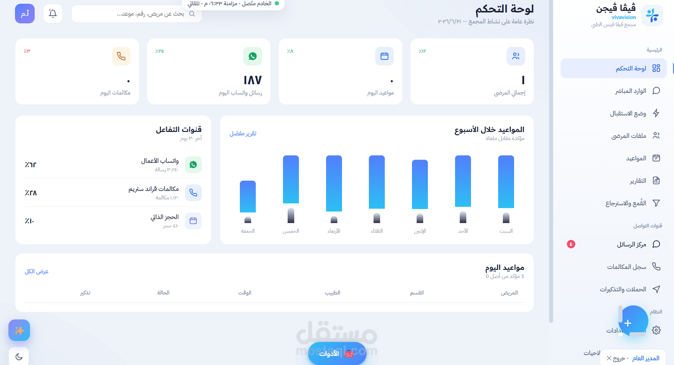 نظام crm طبي متخصص