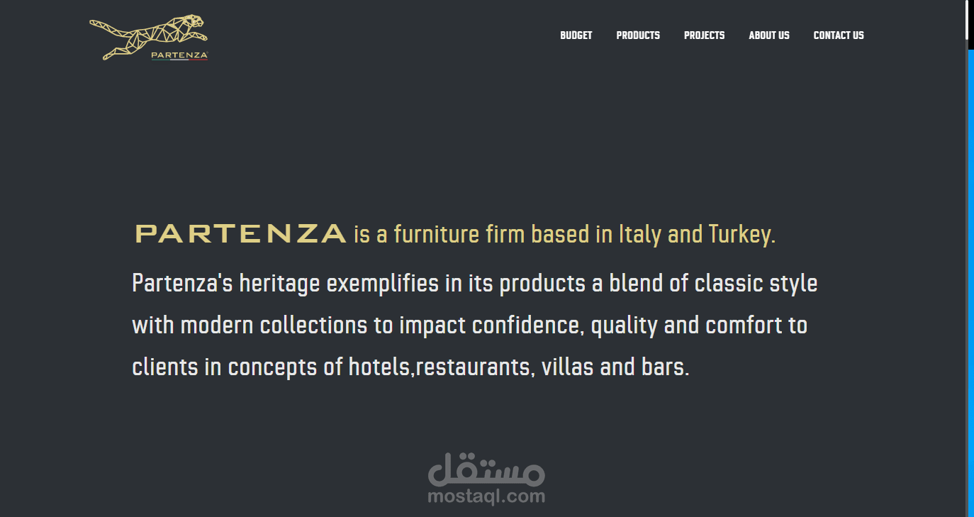partenza interiors design