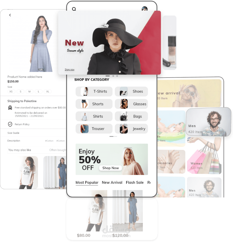 Tulip online store | Mobile Design