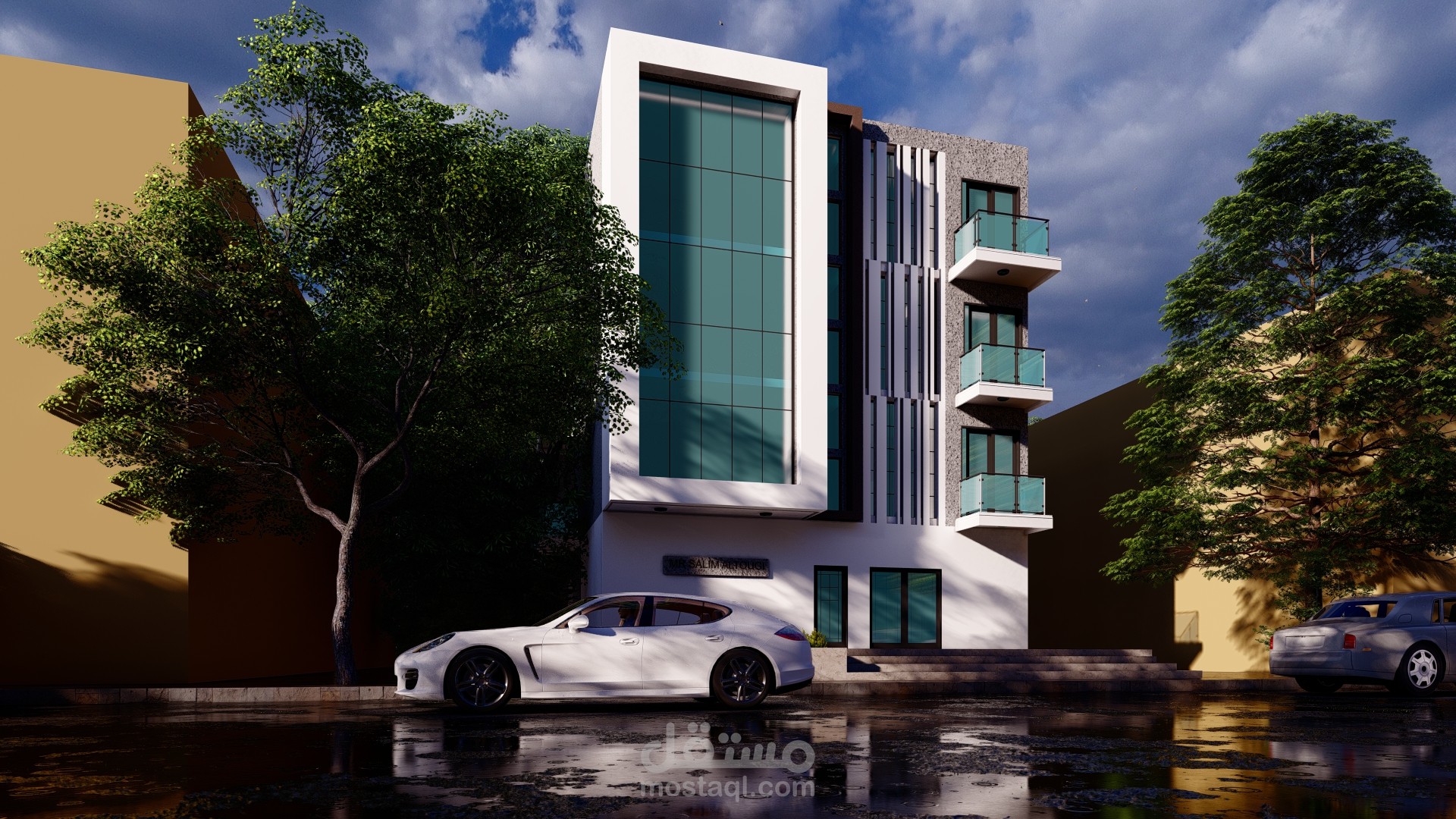 تصميم مبنى سكني استثماري / سلطنة عمان