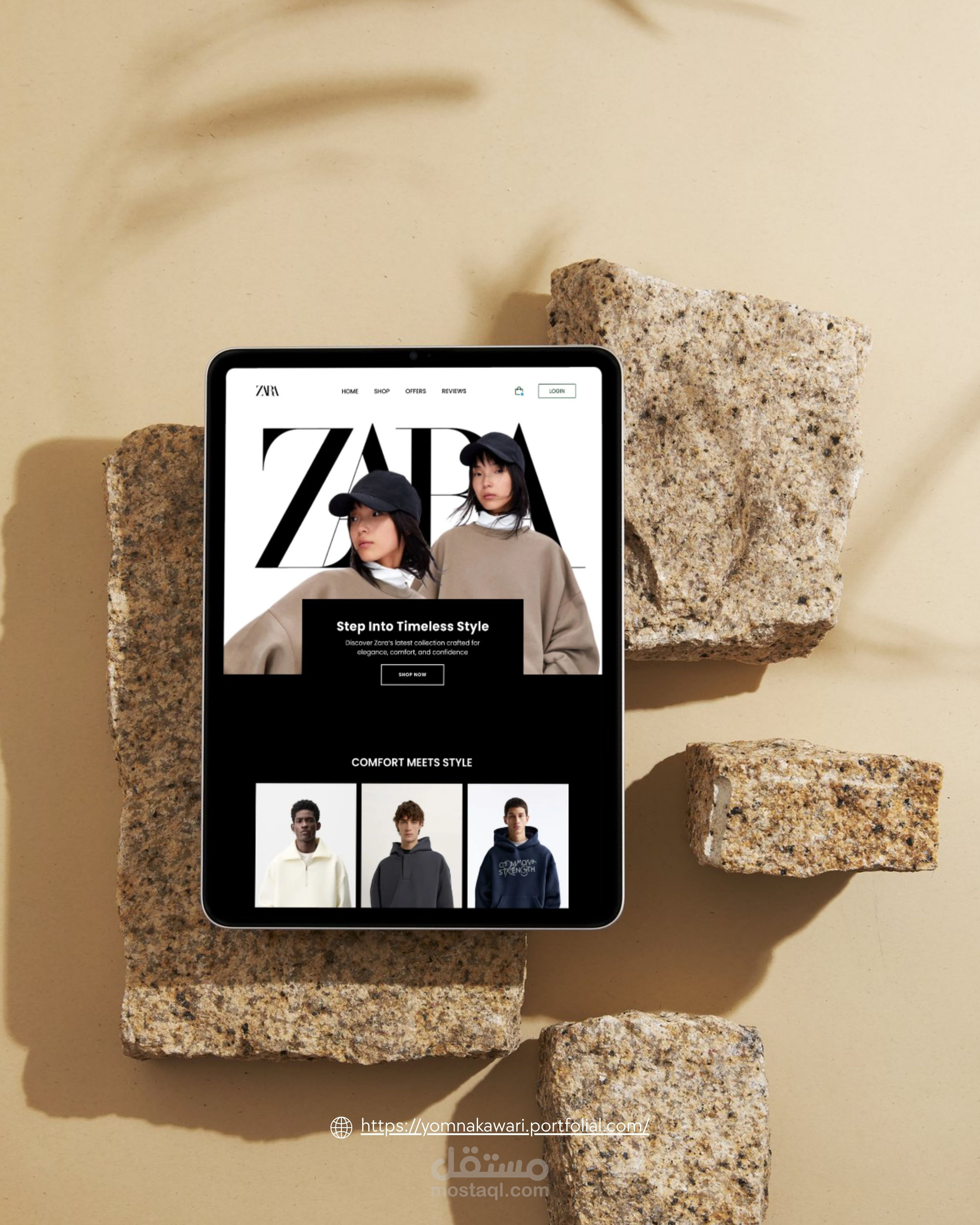 ️ Zara – Modern Hoodie Store