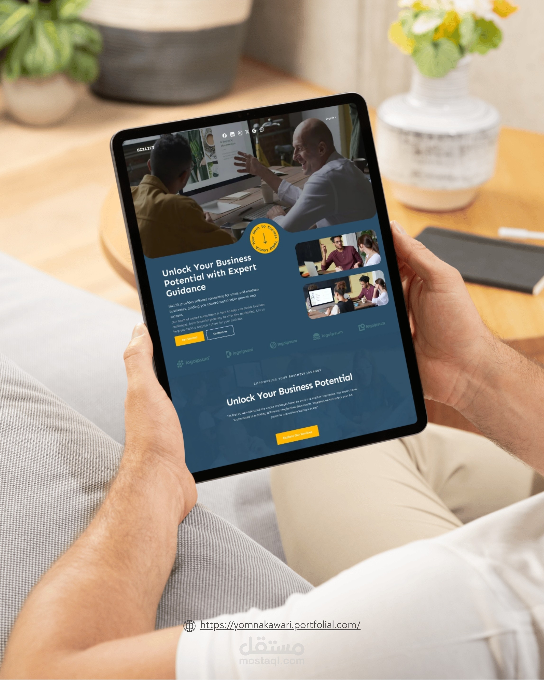 BizLift – Business Consulting Platform