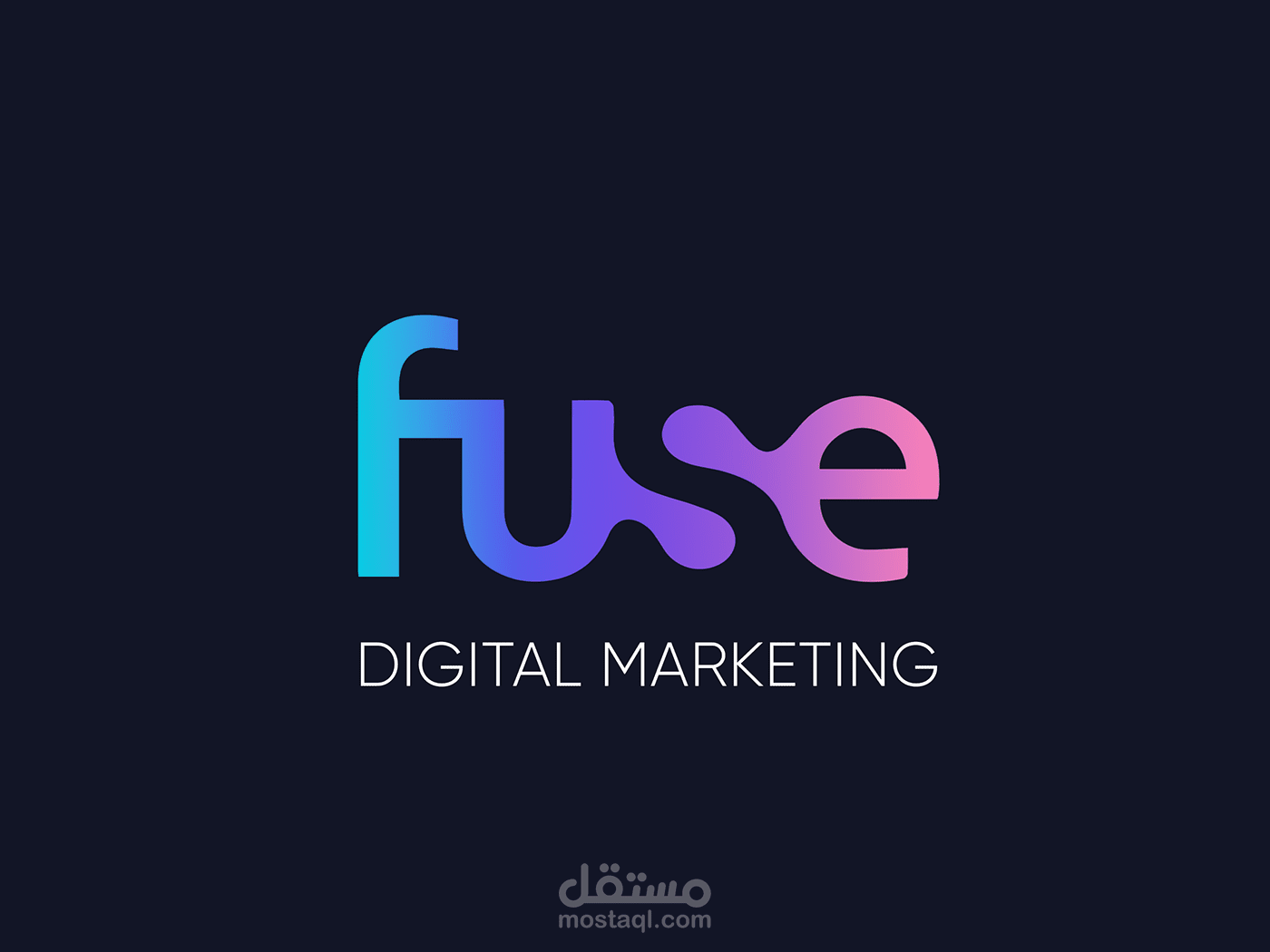 تصميم هوية بصرية لشركة Fuse للتسويق الرقمي