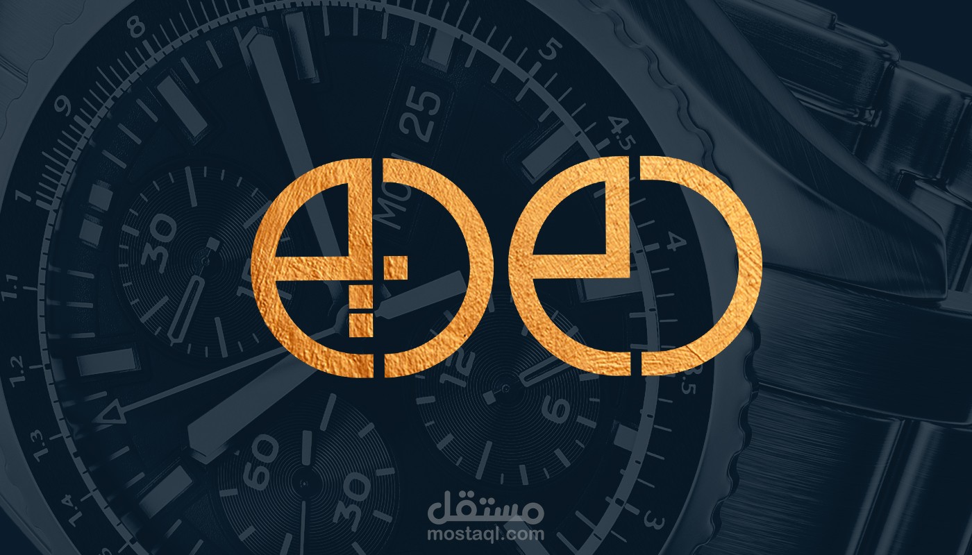 تصميم شعار وهوية بصرية مميزة لماركة الساعات "رونق"