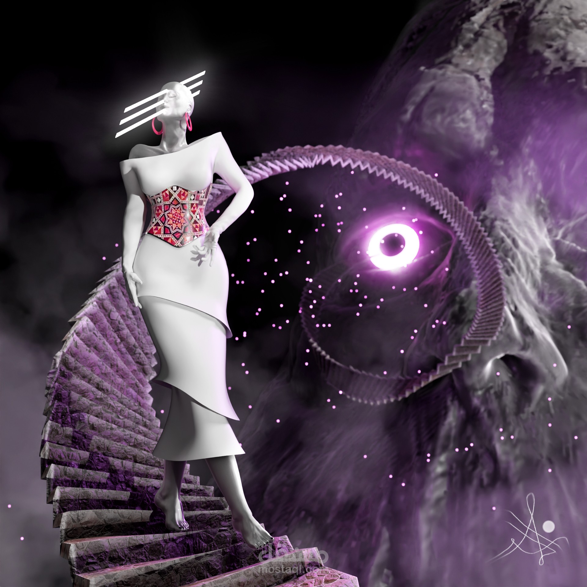 تحويل فكرة ل 3D scene