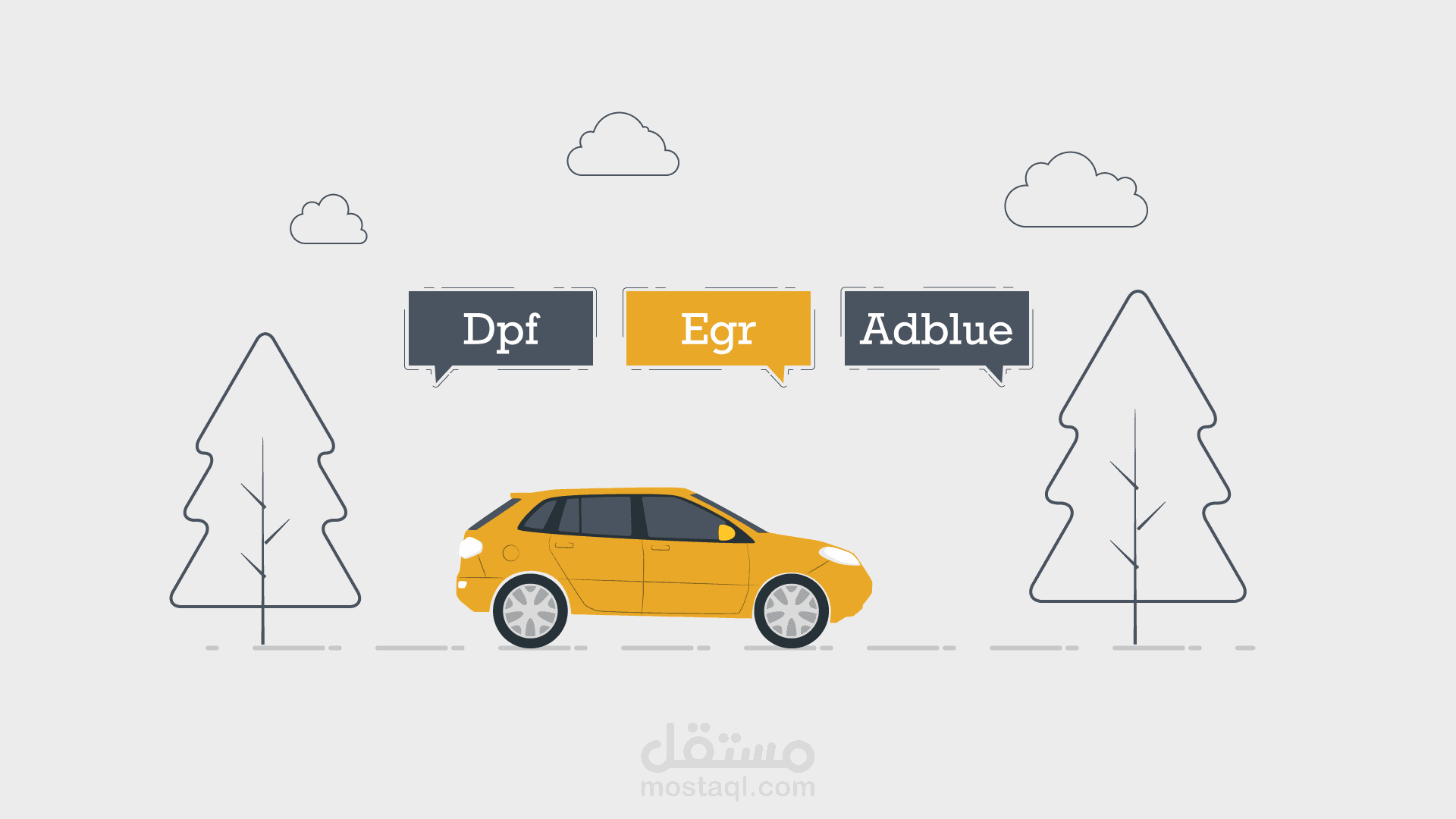 فيديو موشن جرافك شركة مرتجى لعموم كهرباء السيارات