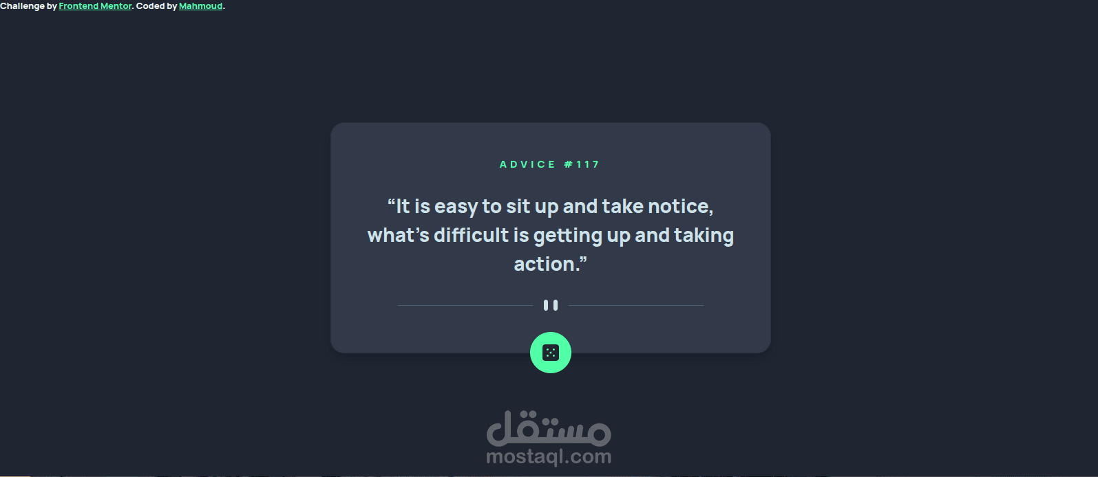 Advice-App