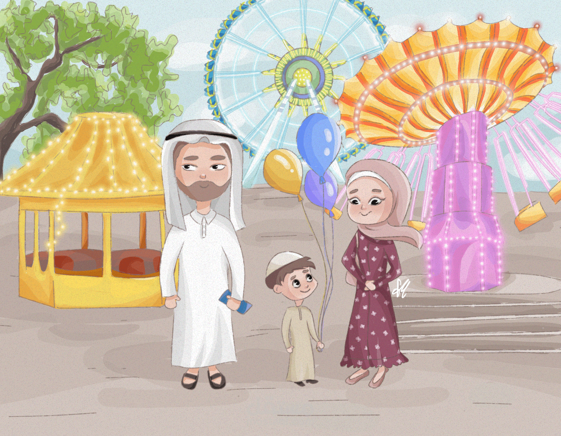 Children's book illustration