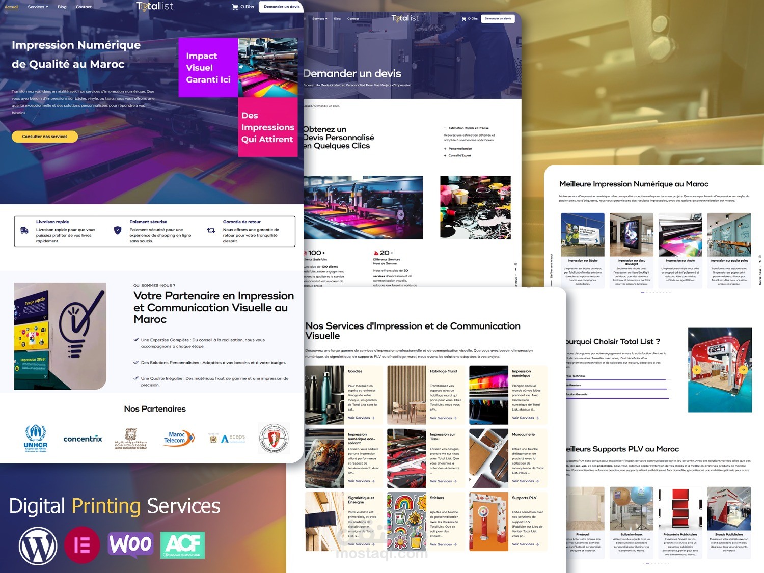 موقع Total List || خدمات الطباعة