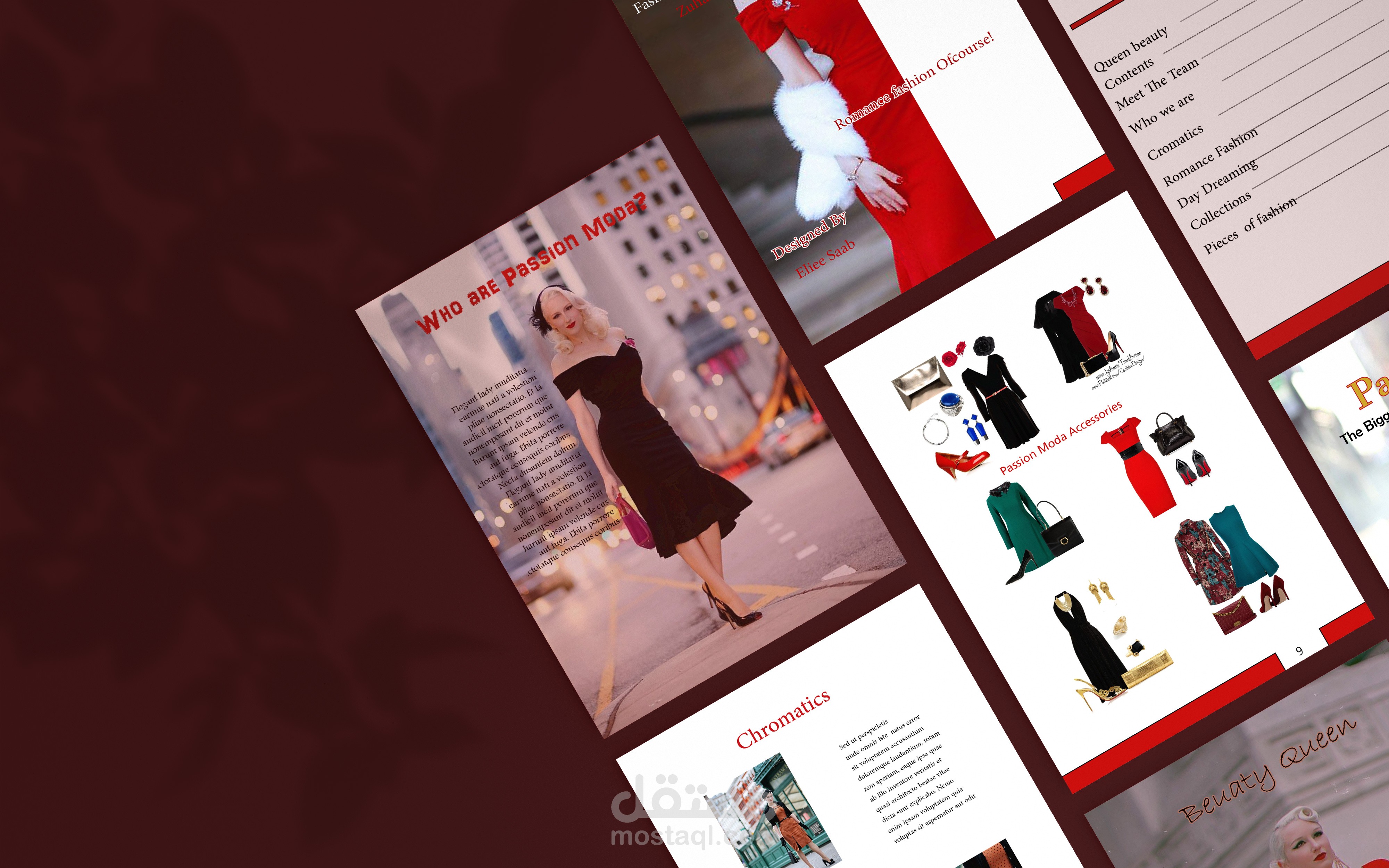 مجلة احترافية (Passion Moda)